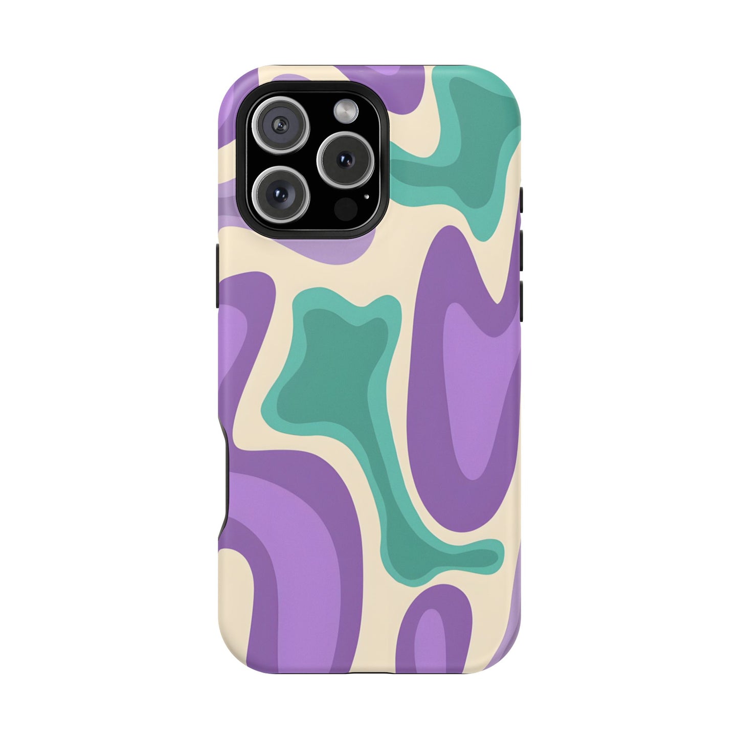 Funky Psychedelic Swirl Phone Case – MagSafe Compatible for iPhone & Samsung Galaxy