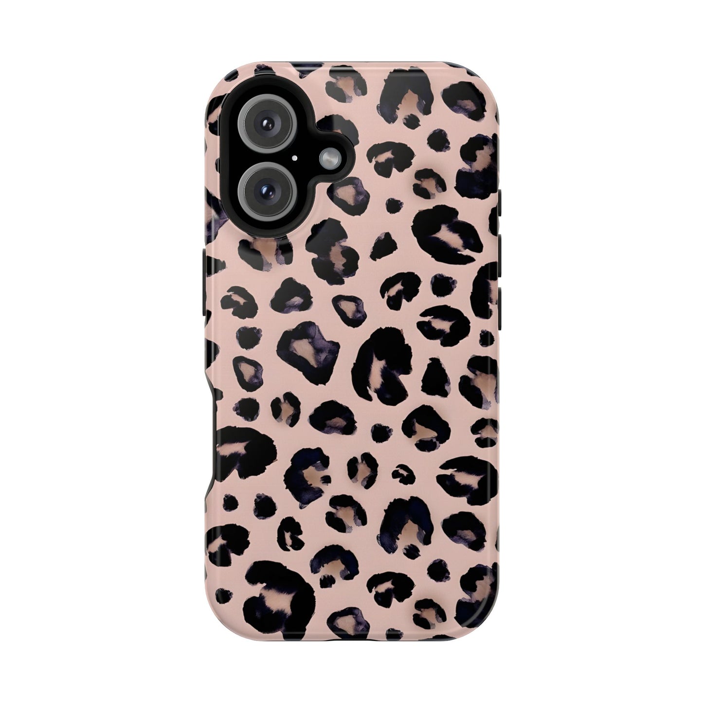 Chic Leopard Print Phone Case – MagSafe Compatible for iPhone & Samsung Galaxy