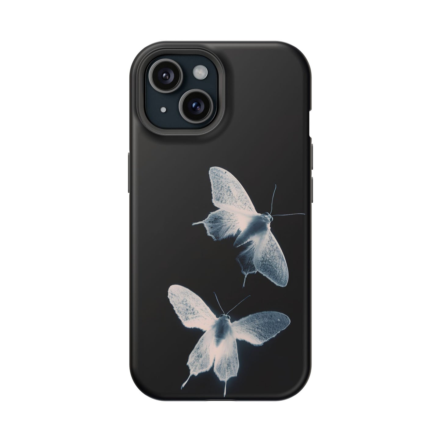 Ethereal Moth Dark Aesthetic Phone Case – MagSafe Compatible for iPhone & Samsung Galaxy