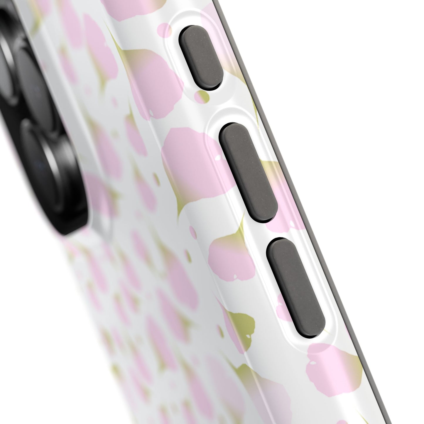 Soft Pink Petal Pattern Phone Case – MagSafe Compatible for iPhone & Samsung Galaxy