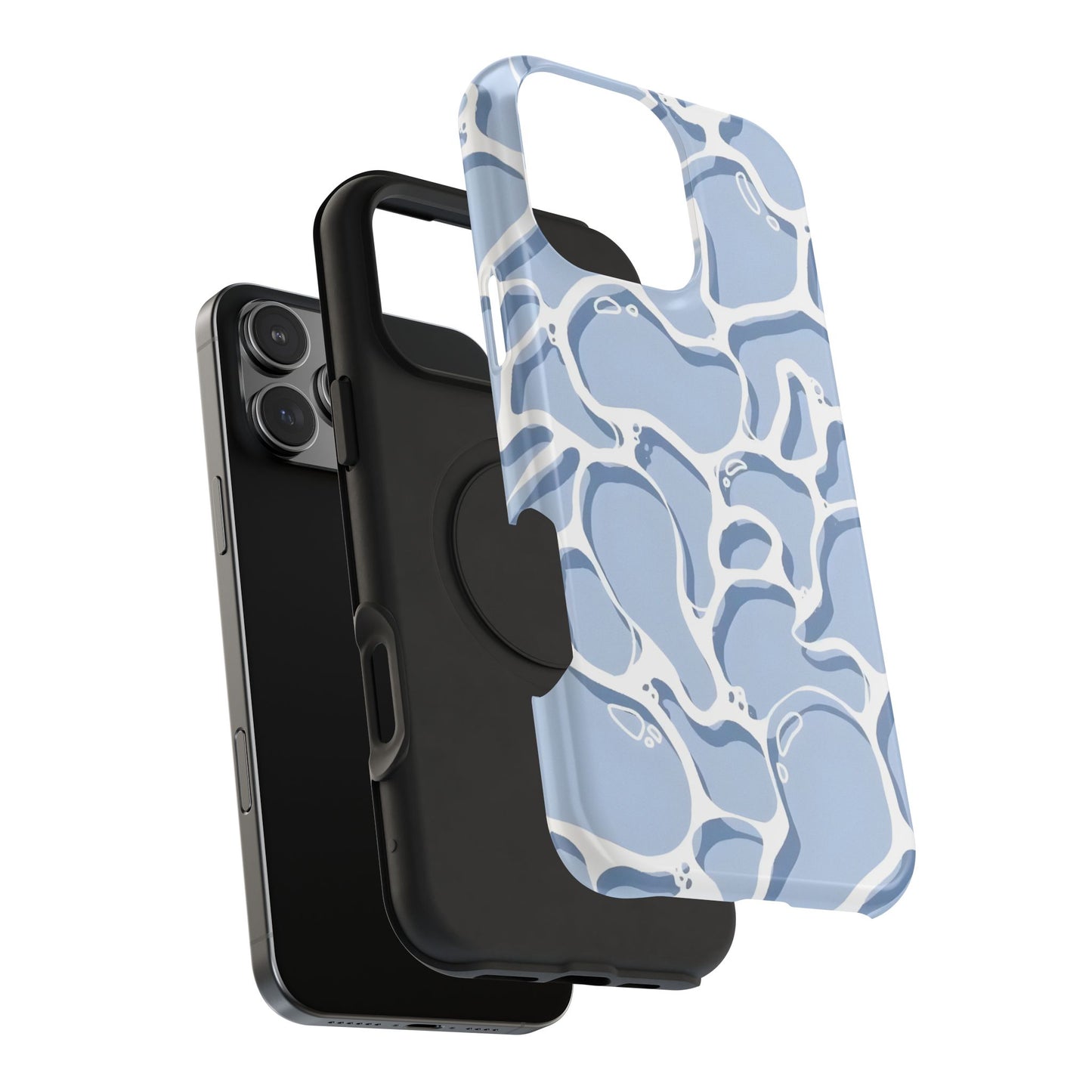 Blue Water Reflection Phone Case – MagSafe Compatible for iPhone & Samsung Galaxy