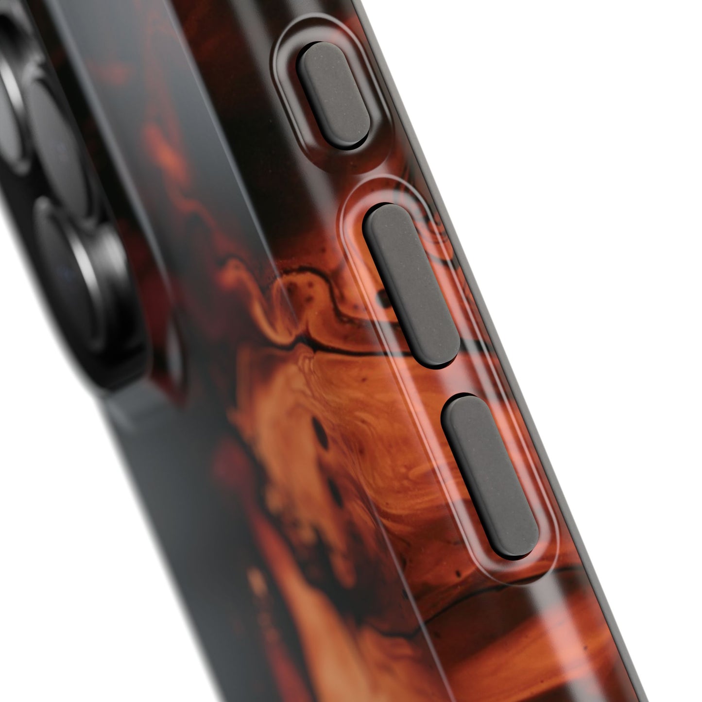 Molten Lava Abstract Art Phone Case – MagSafe Compatible for iPhone & Samsung Galaxy