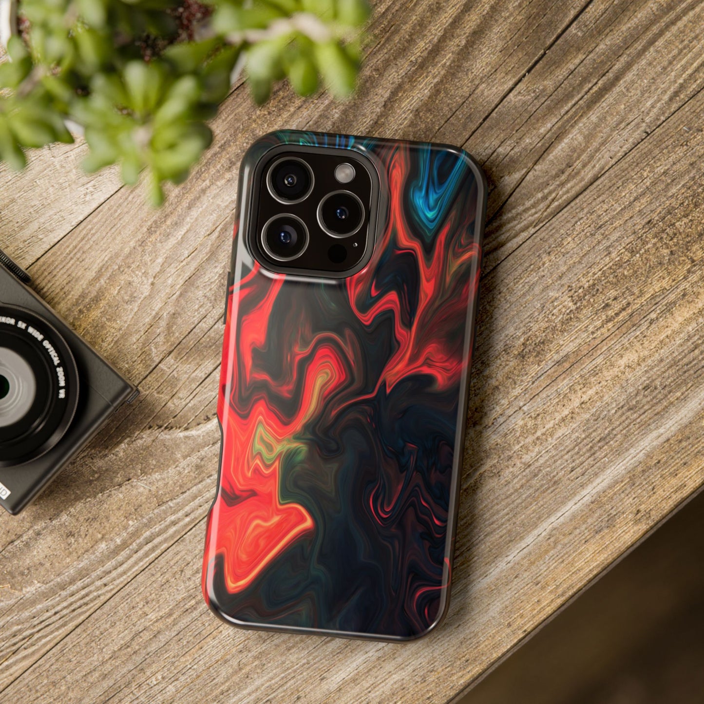 Inferno Nebula Phone Case – MagSafe Compatible for iPhone & Samsung Galaxy