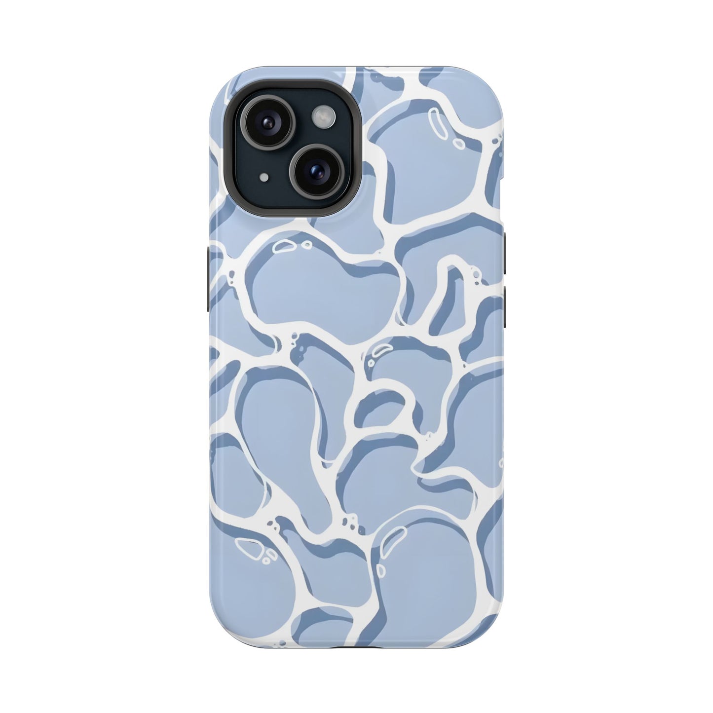 Blue Water Reflection Phone Case – MagSafe Compatible for iPhone & Samsung Galaxy