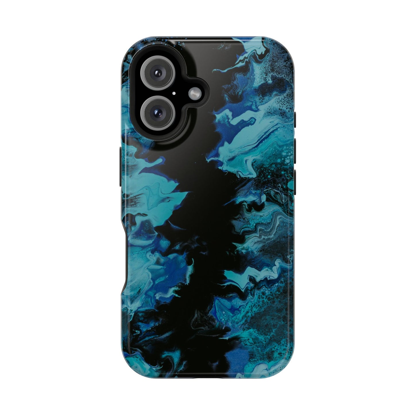 Deep Ocean Swirl Phone Case – MagSafe Compatible for iPhone & Samsung Galaxy