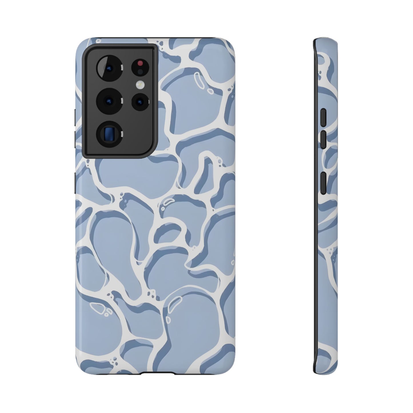 Blue Water Reflection Phone Case – MagSafe Compatible for iPhone & Samsung Galaxy