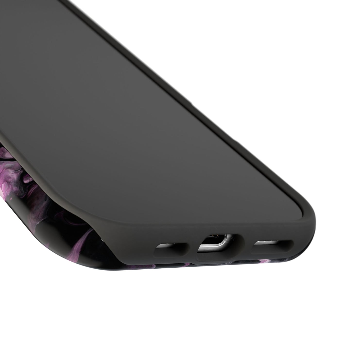 Electric Rose Marble Phone Case – MagSafe Compatible for iPhone & Samsung Galaxy