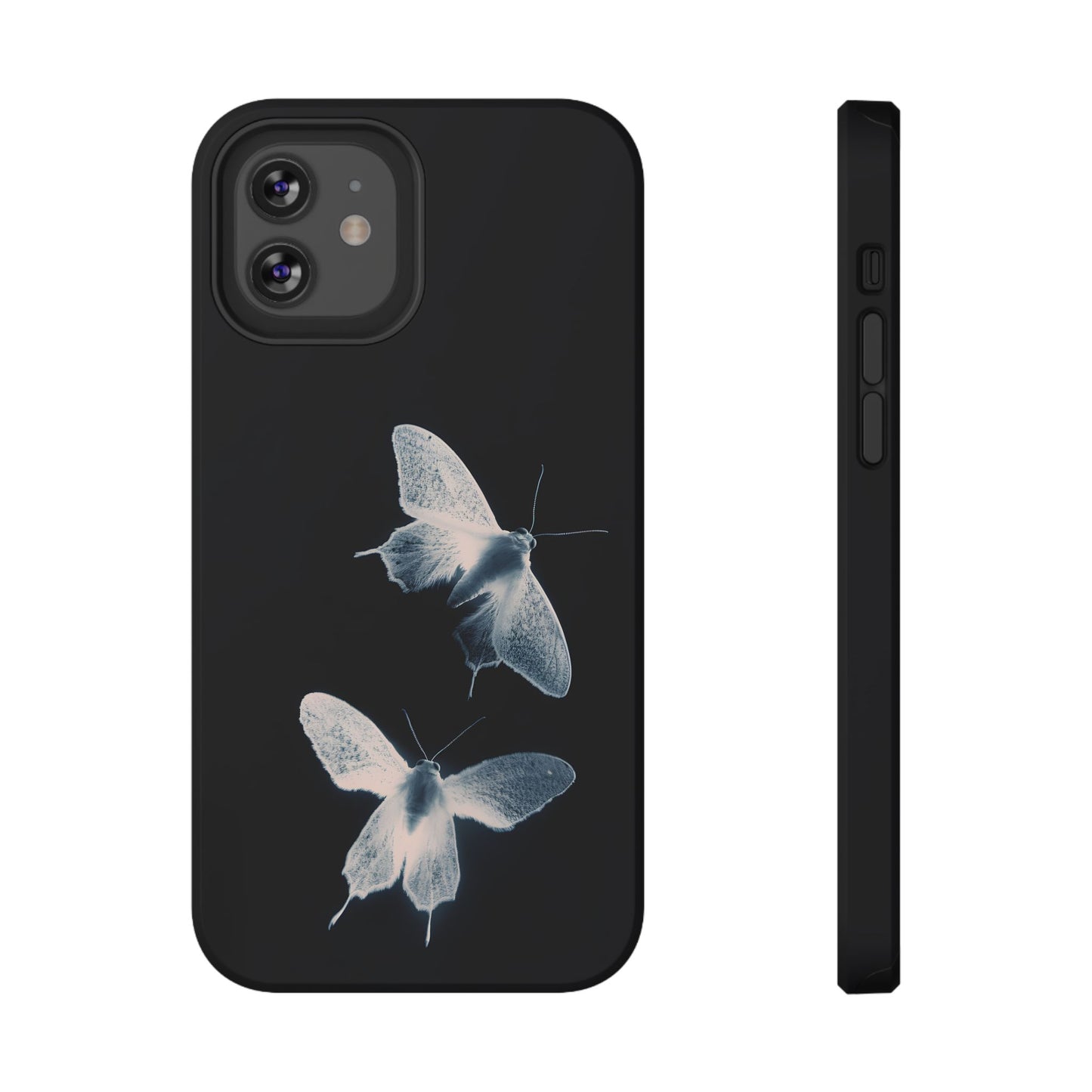 Ethereal Moth Dark Aesthetic Phone Case – MagSafe Compatible for iPhone & Samsung Galaxy