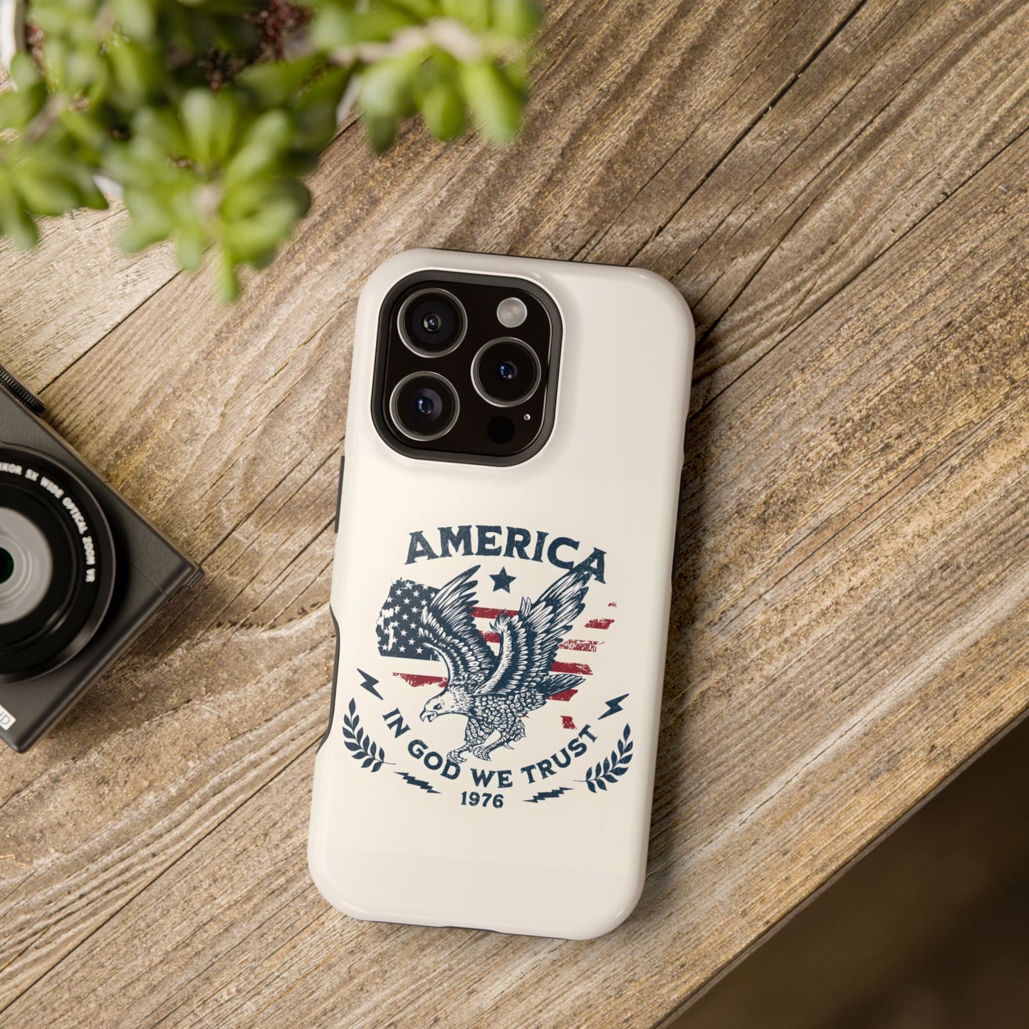 In God We Trust 1776 – MagSafe Compatible for iPhone & Samsung Galaxy