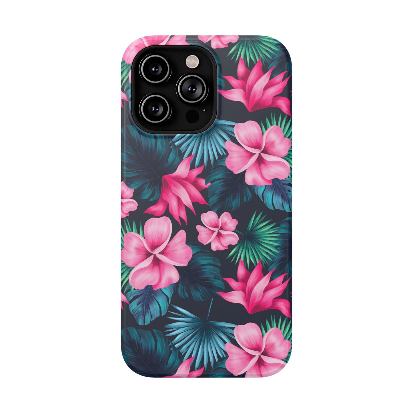 Tropical Paradise Floral Phone Case – MagSafe Compatible for iPhone & Samsung Galaxy