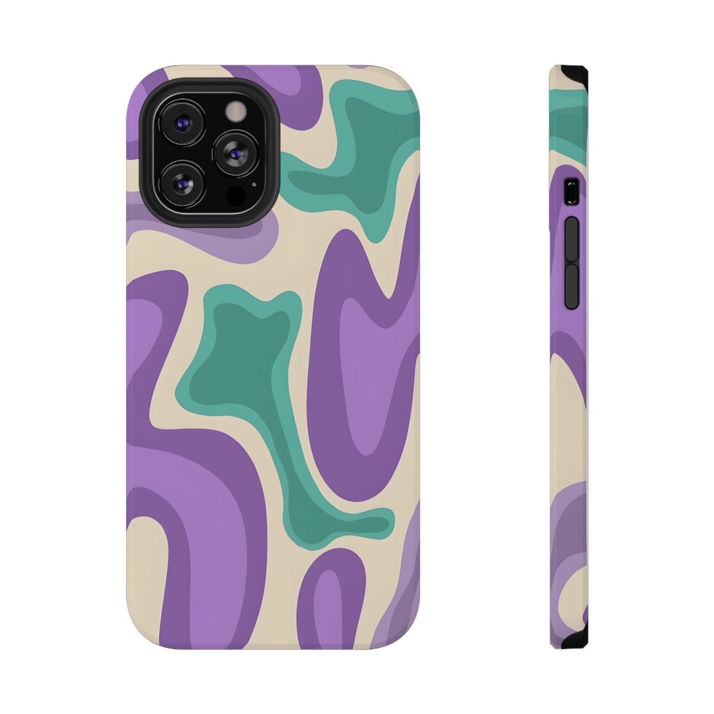 Funky Psychedelic Swirl Phone Case – MagSafe Compatible for iPhone & Samsung Galaxy