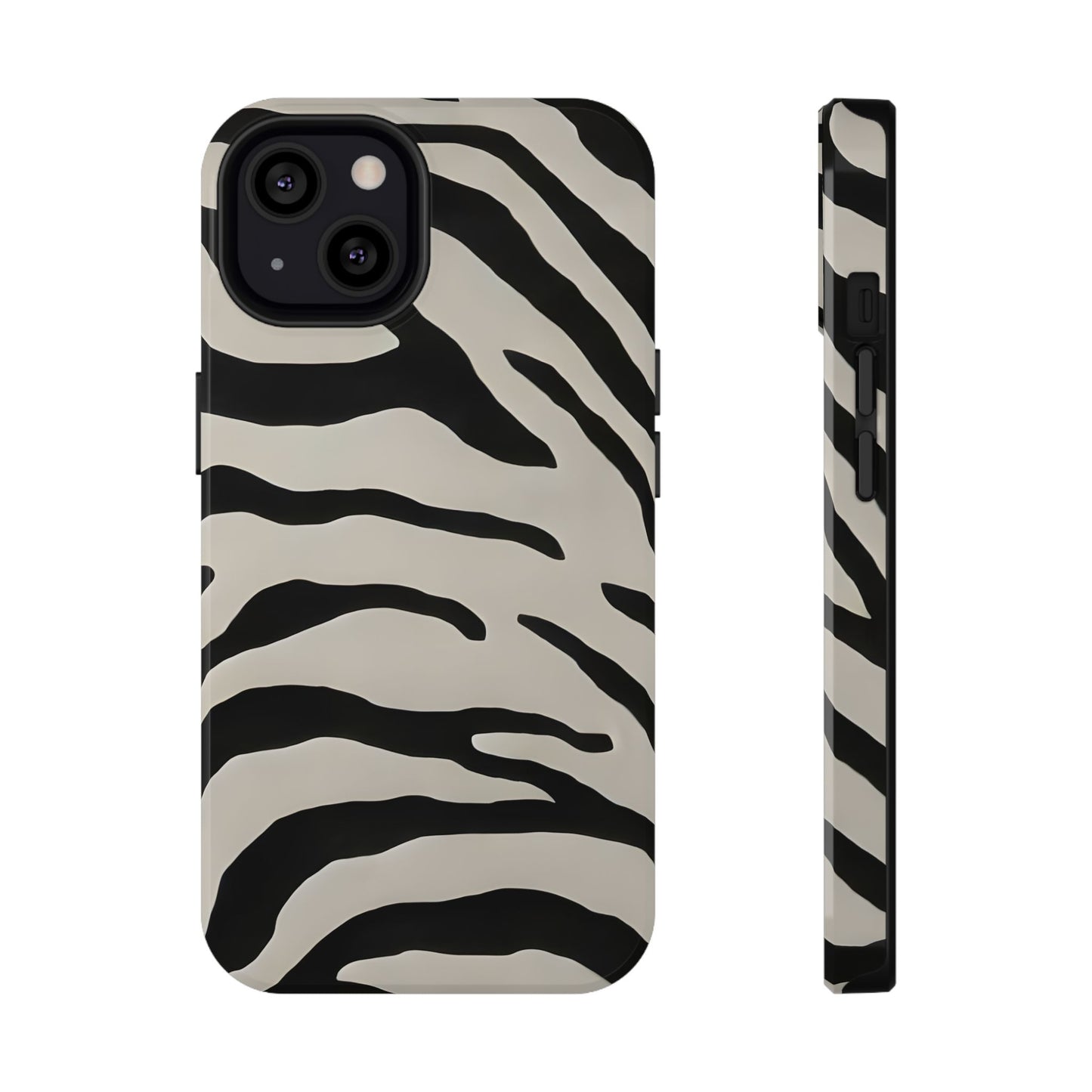 Classic Zebra Stripes Phone Case – MagSafe Compatible for iPhone & Samsung Galaxy