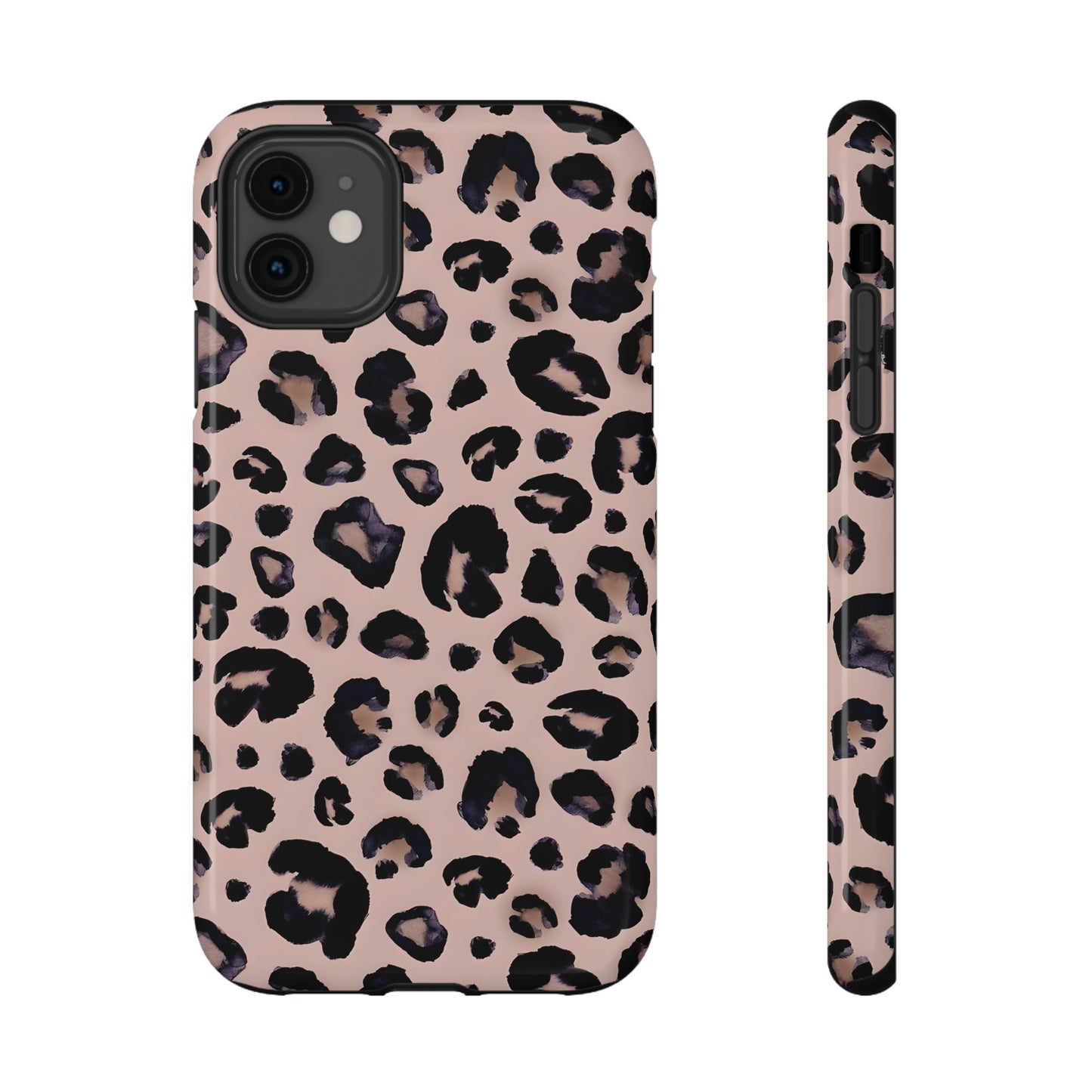 Chic Leopard Print Phone Case – MagSafe Compatible for iPhone & Samsung Galaxy