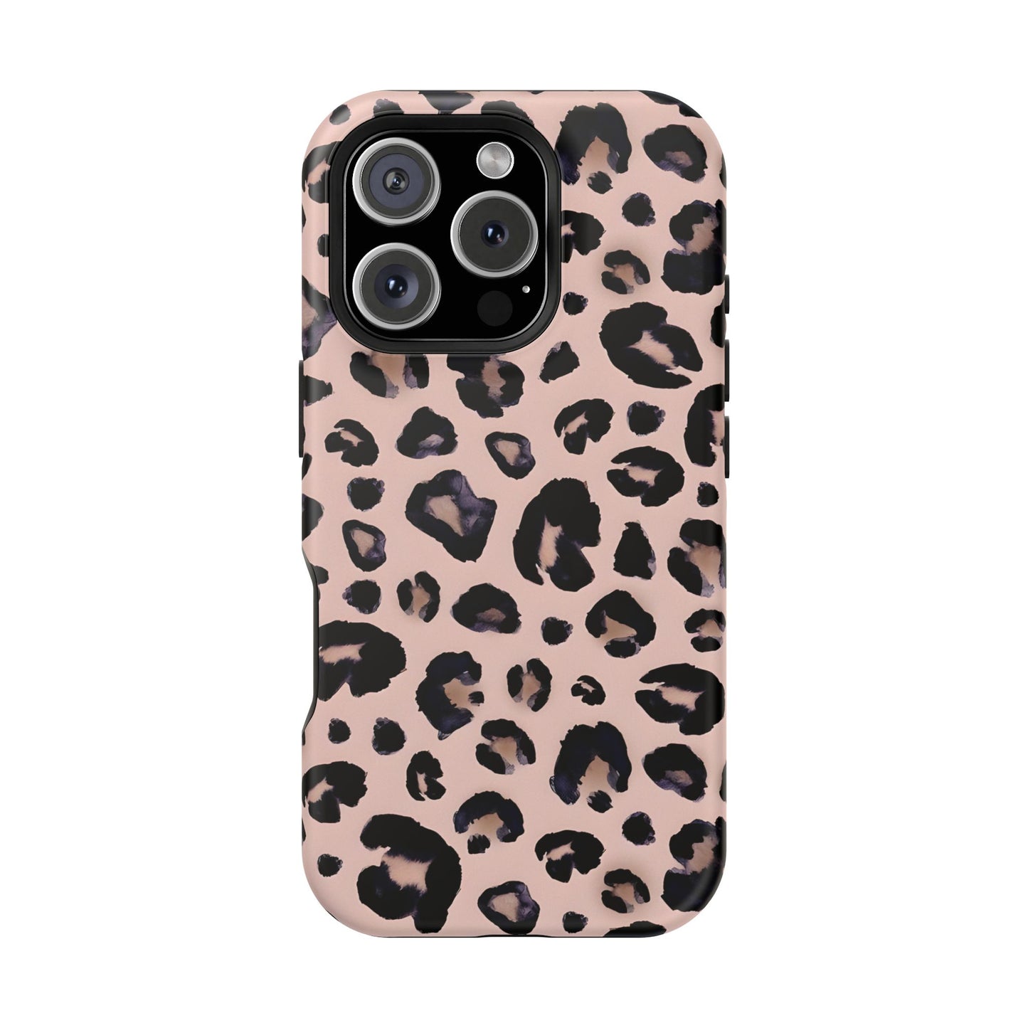 Chic Leopard Print Phone Case – MagSafe Compatible for iPhone & Samsung Galaxy