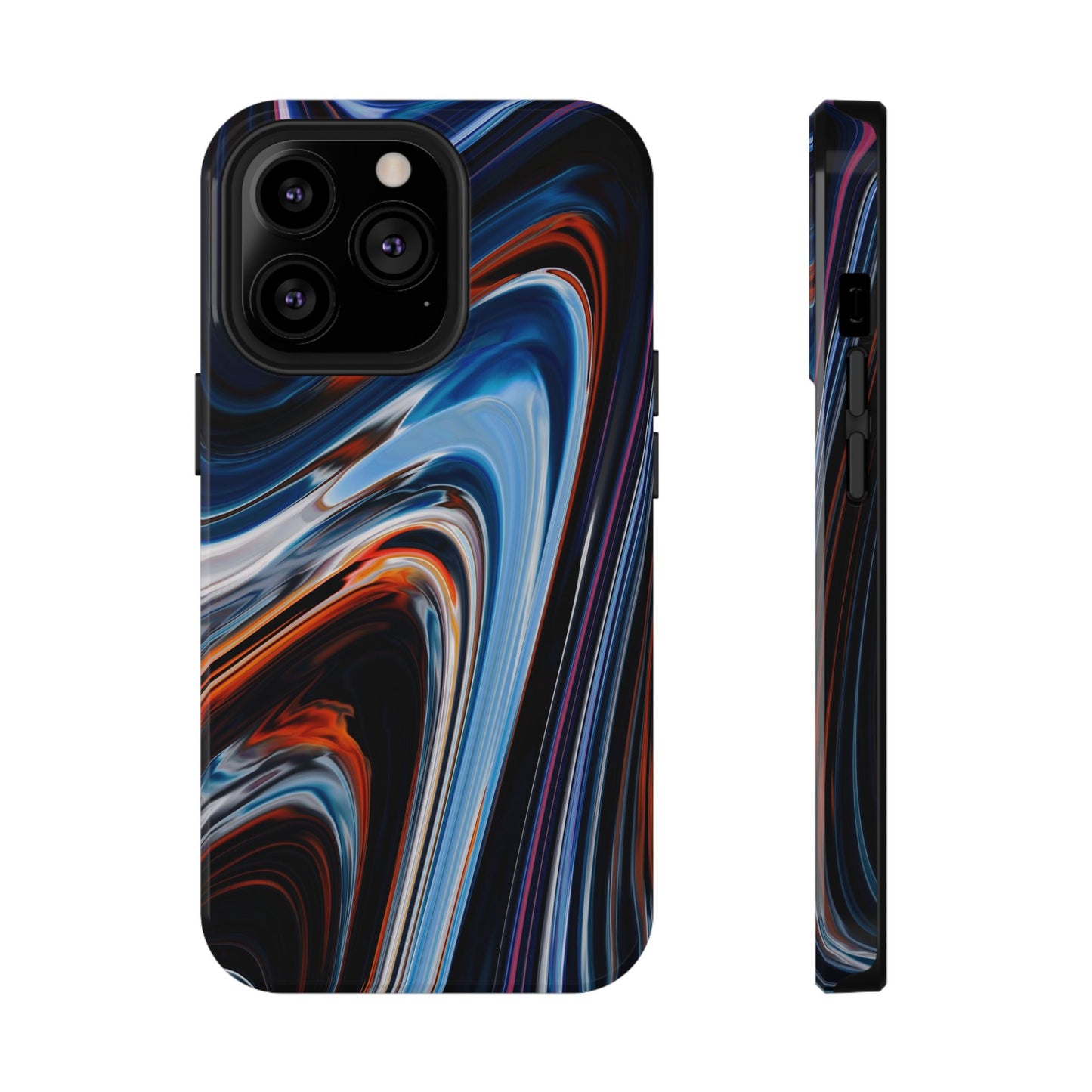 Vibrant Swirl Energy Phone Case – MagSafe Compatible for iPhone & Samsung Galaxy