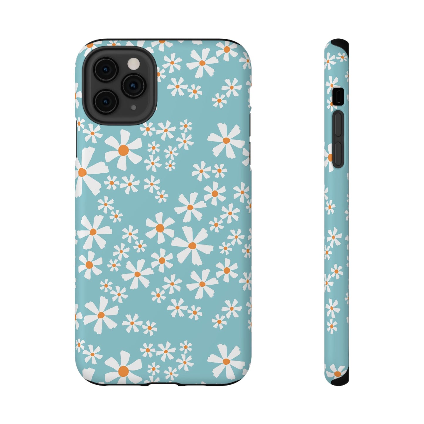 Vintage Daisy Field Phone Case – MagSafe Compatible for iPhone & Samsung Galaxy