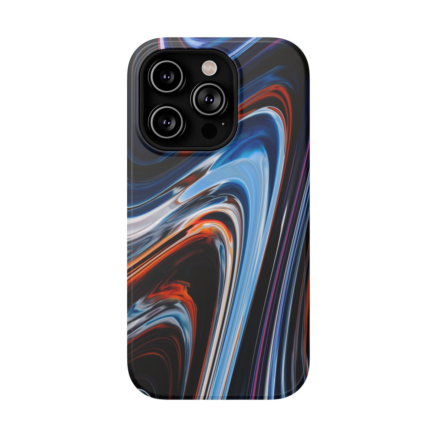 Vibrant Swirl Energy Phone Case – MagSafe Compatible for iPhone & Samsung Galaxy