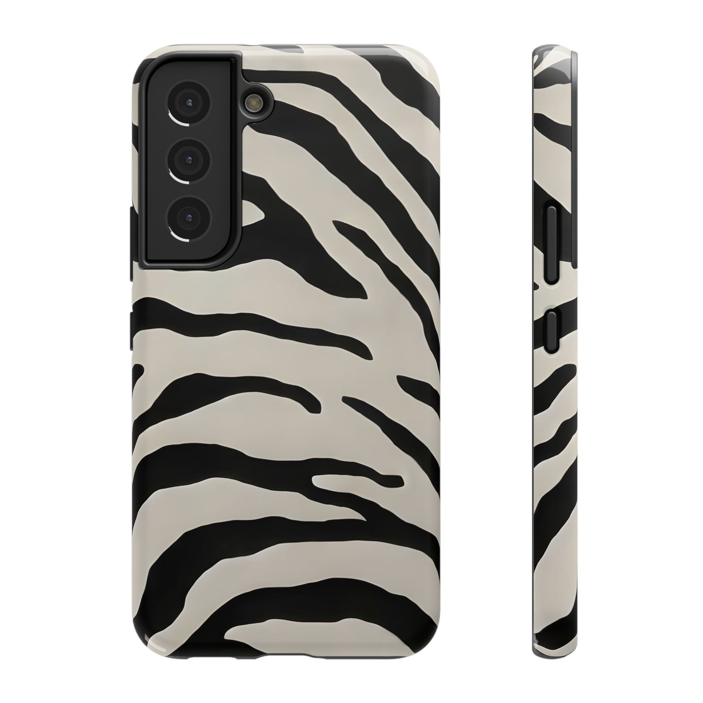 Classic Zebra Stripes Phone Case – MagSafe Compatible for iPhone & Samsung Galaxy