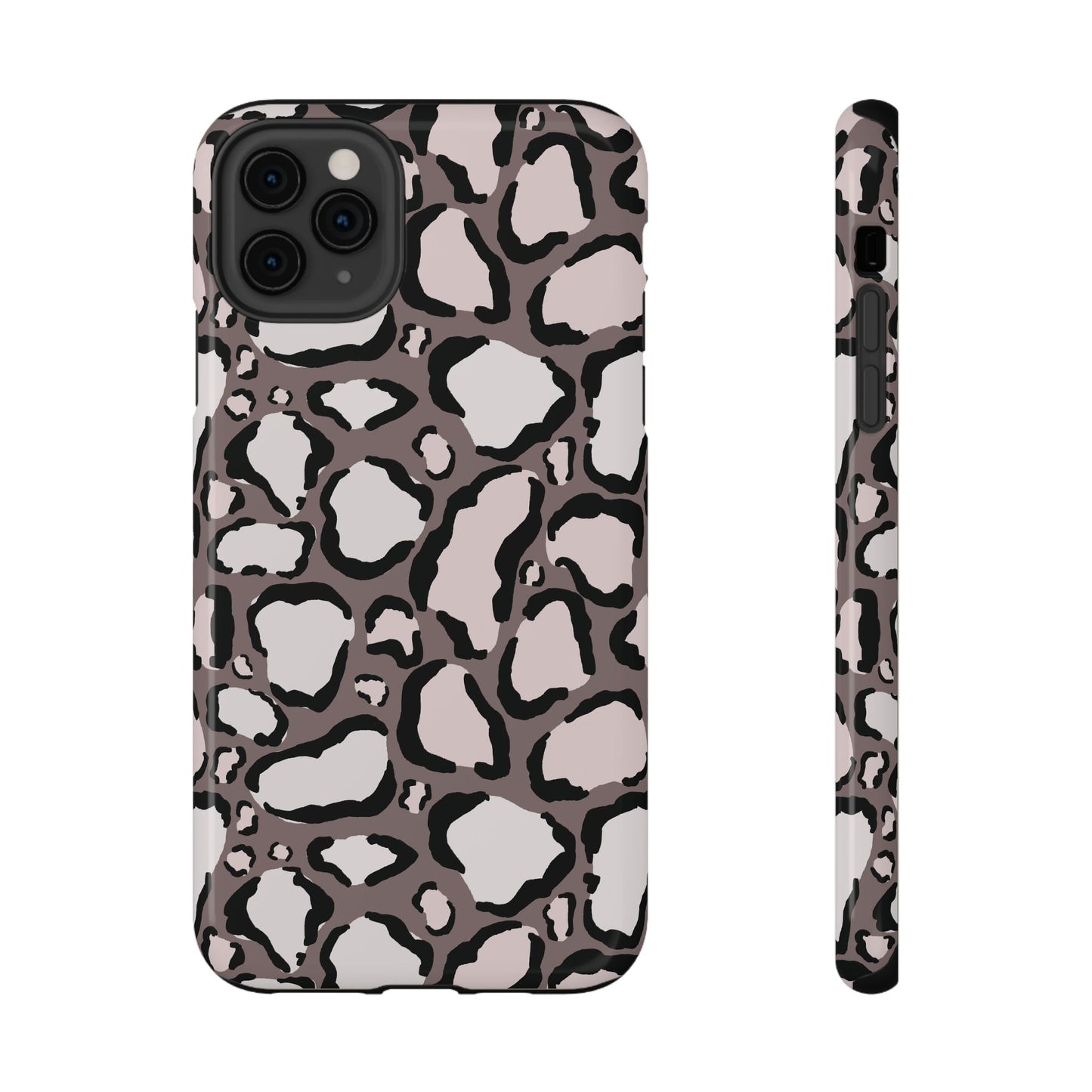 Chic Leopard Print Phone Case – MagSafe Compatible for iPhone & Samsung Galaxy