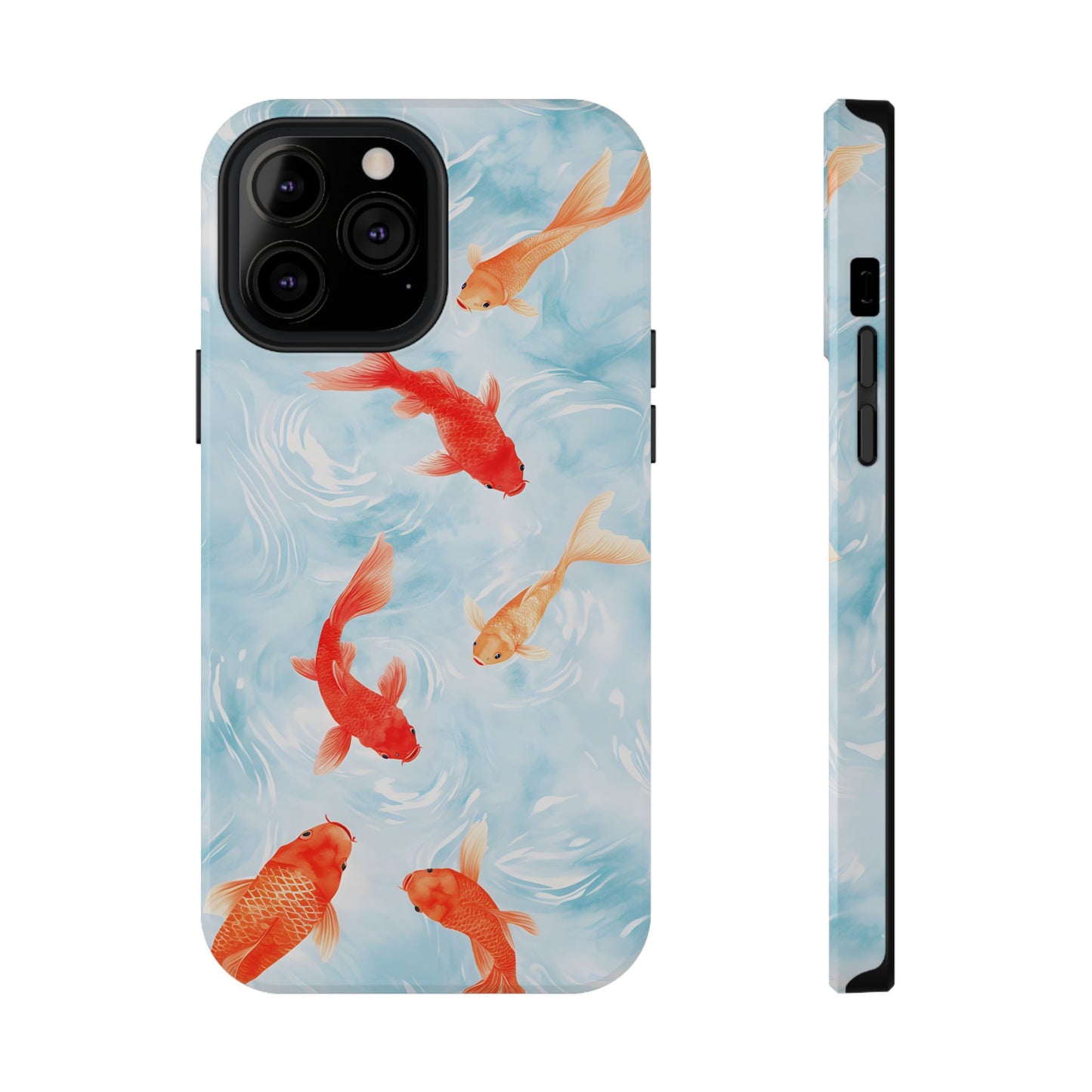 Koi Fish Pond Phone Case – MagSafe Compatible for iPhone & Samsung Galaxy