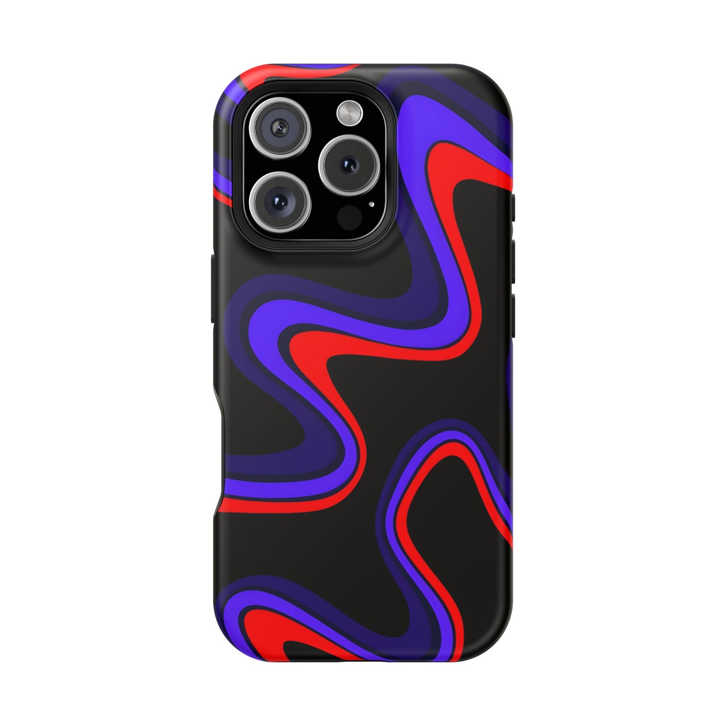 Psychedelic Wave Phone Case – MagSafe Compatible for iPhone & Samsung Galaxy