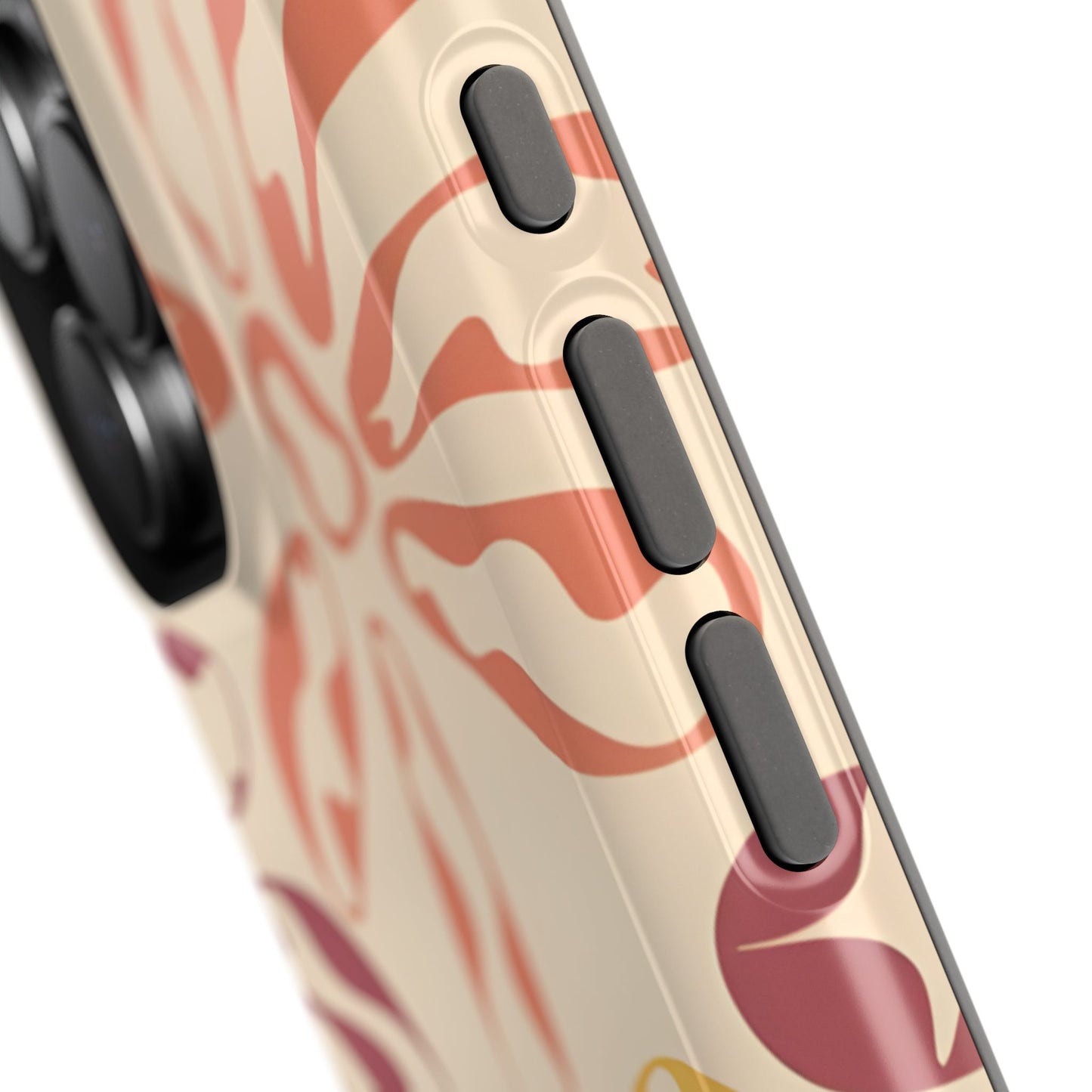 Retro Groovy Floral Phone Case – MagSafe Compatible for iPhone & Samsung Galaxy