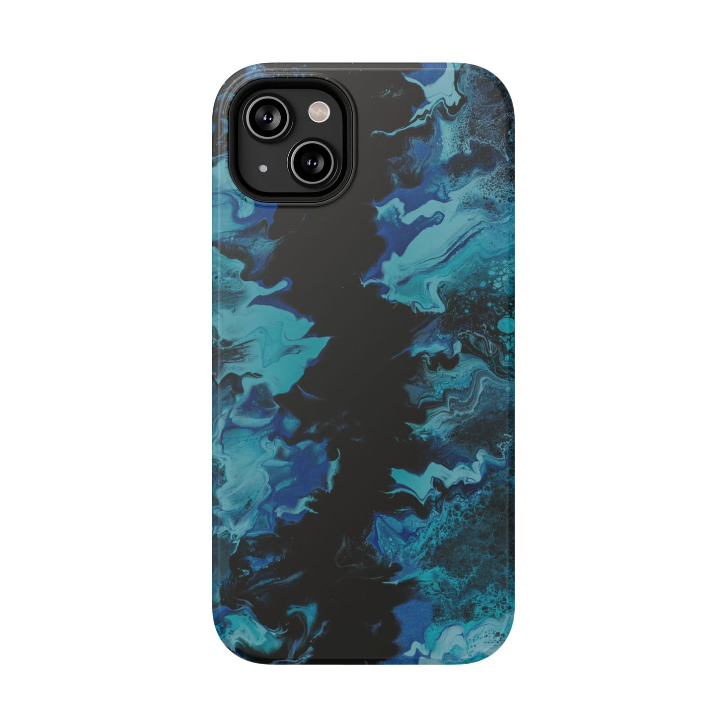 Deep Ocean Swirl Phone Case – MagSafe Compatible for iPhone & Samsung Galaxy
