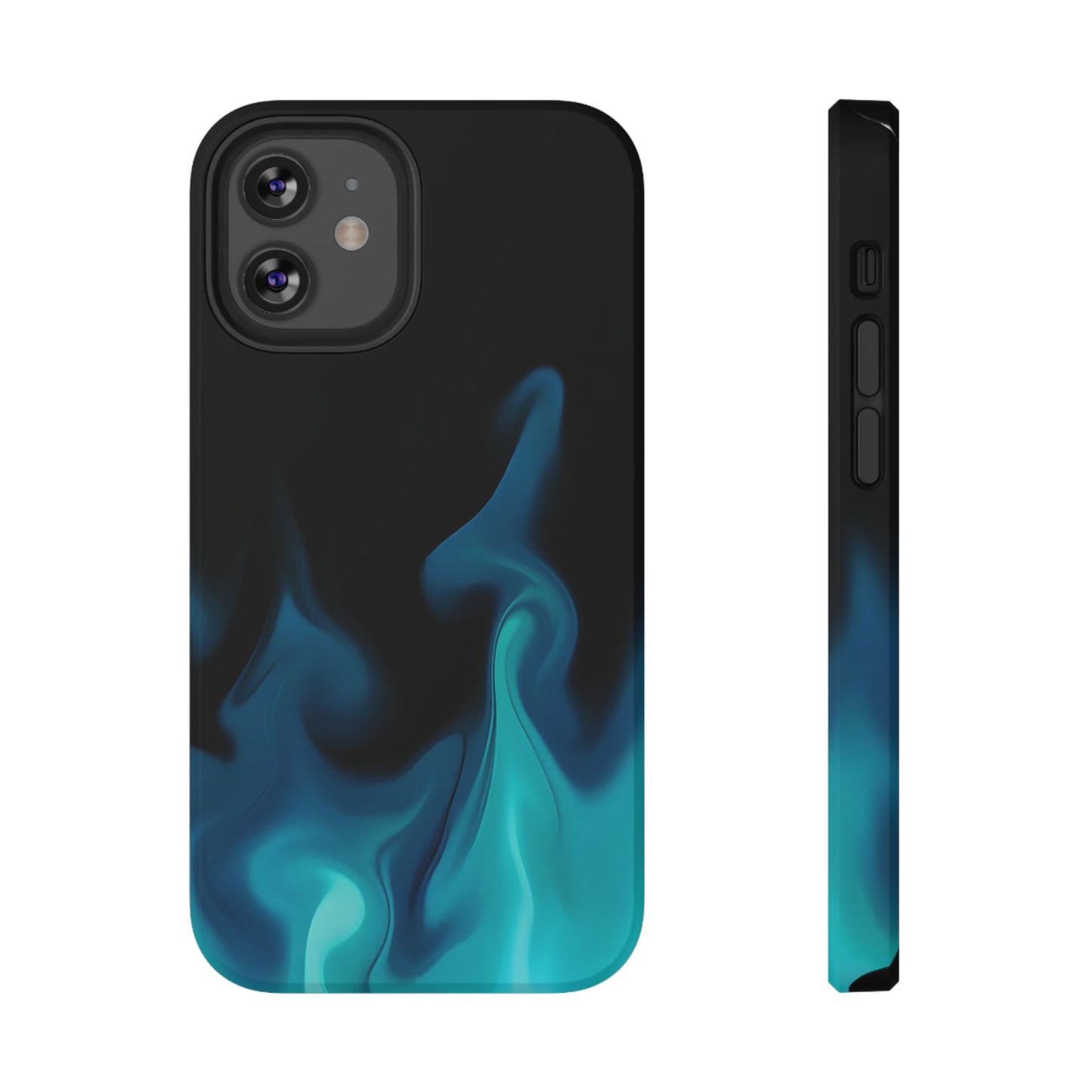 Blue Flame Energy Phone Case – MagSafe Compatible for iPhone & Samsung Galaxy