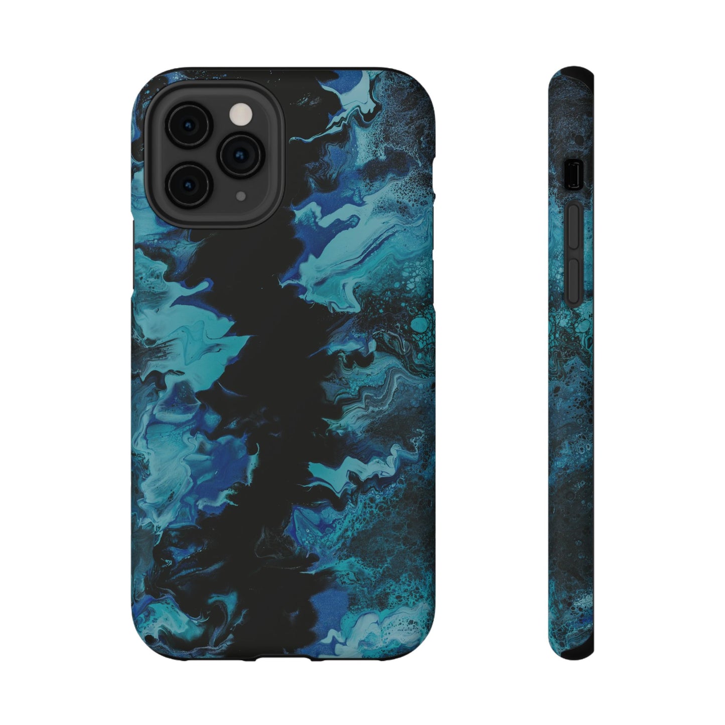 Deep Ocean Swirl Phone Case – MagSafe Compatible for iPhone & Samsung Galaxy