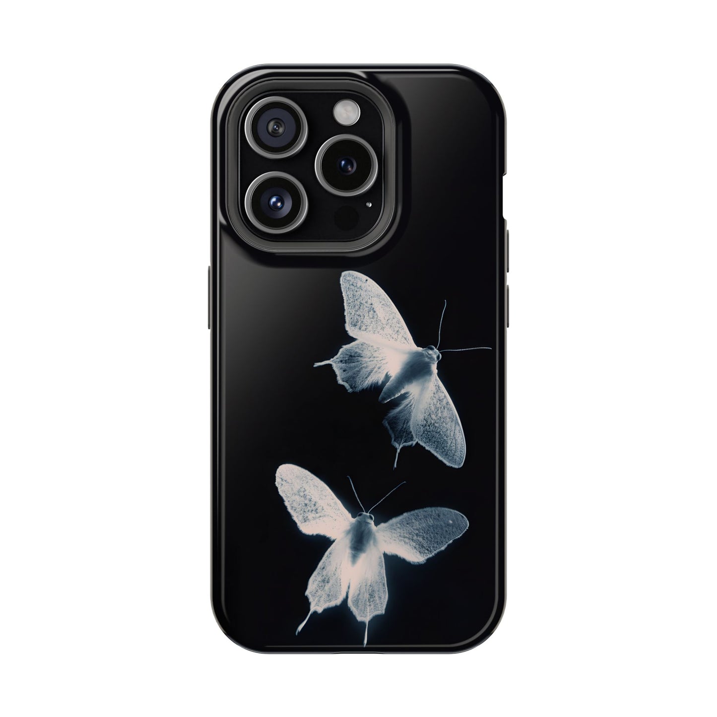 Ethereal Moth Dark Aesthetic Phone Case – MagSafe Compatible for iPhone & Samsung Galaxy