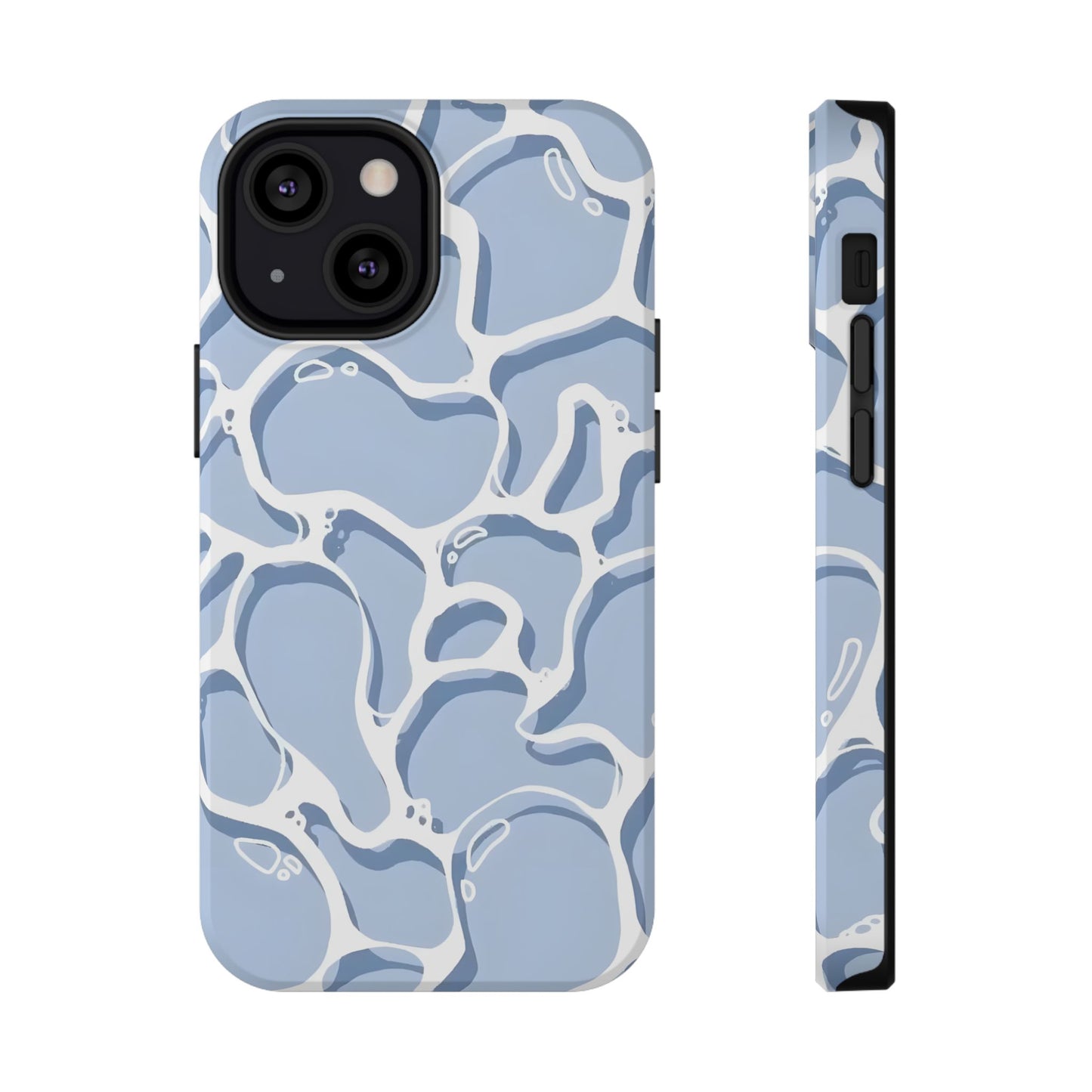 Blue Water Reflection Phone Case – MagSafe Compatible for iPhone & Samsung Galaxy