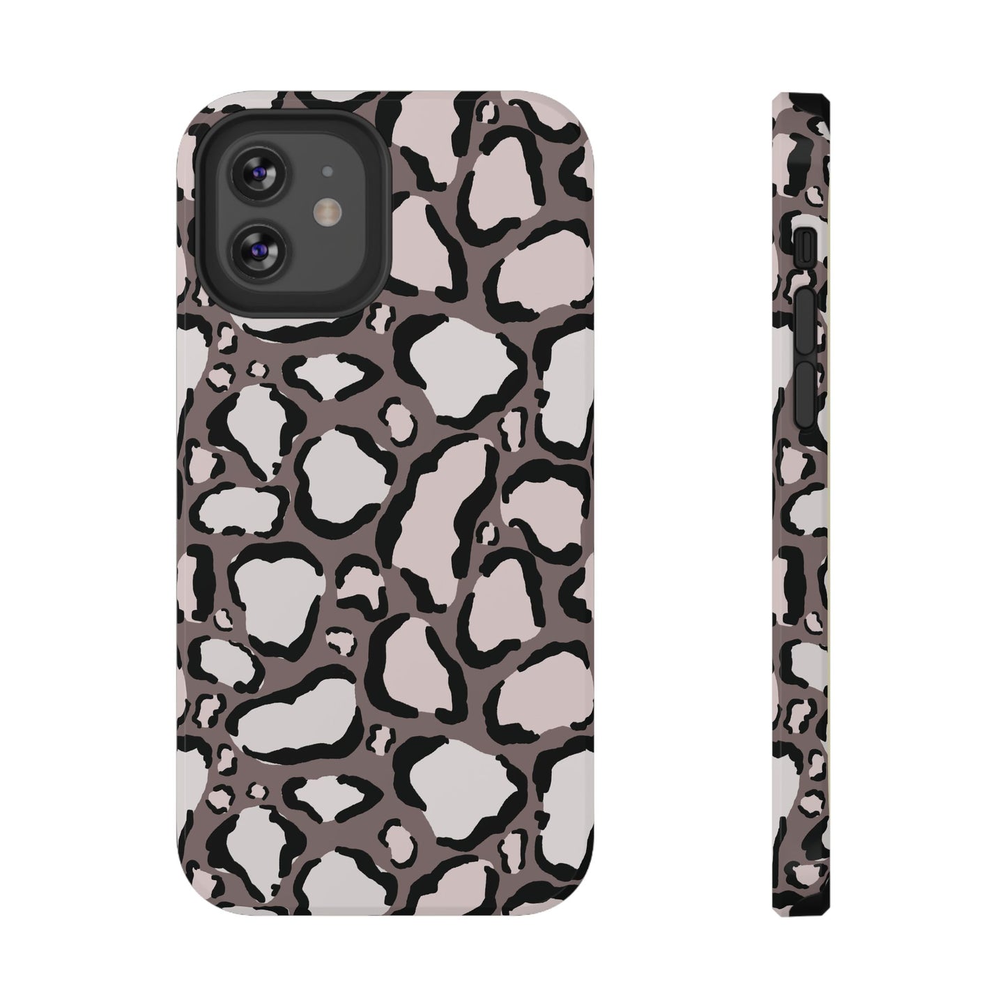 Chic Leopard Print Phone Case – MagSafe Compatible for iPhone & Samsung Galaxy