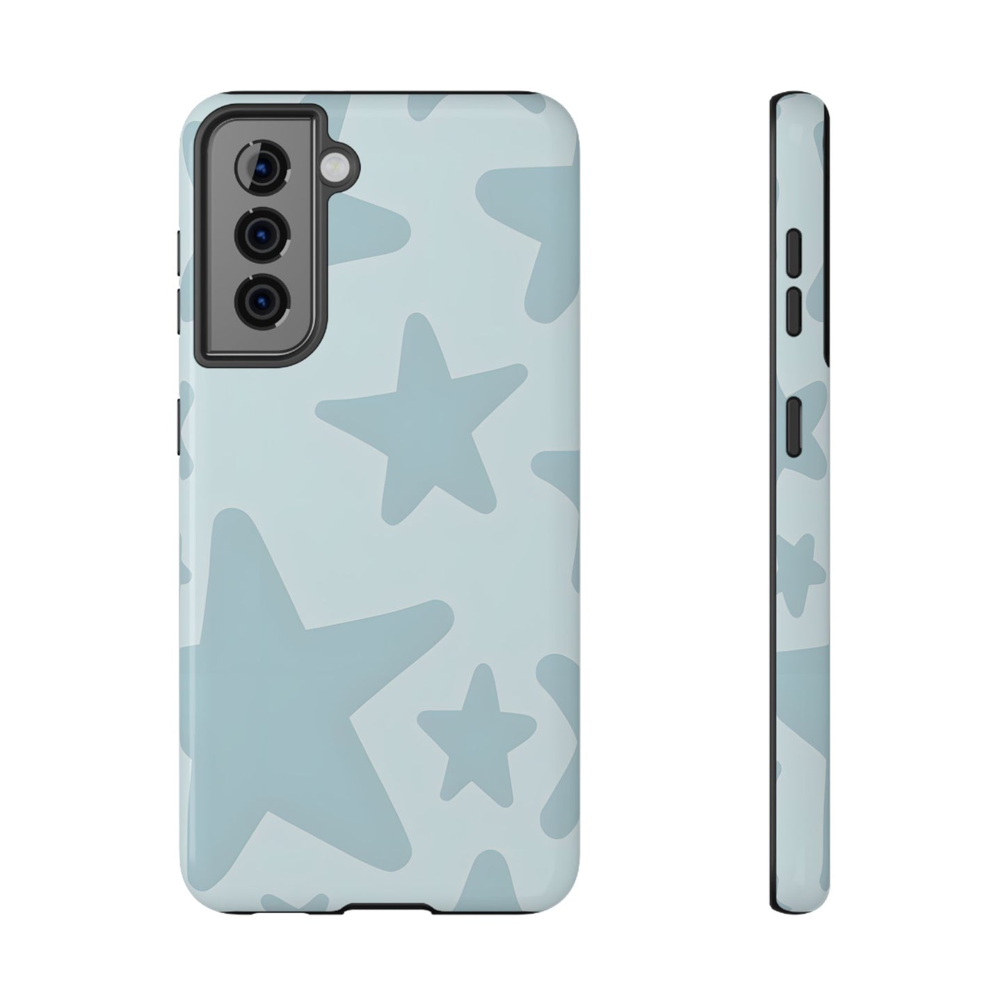 Minimalist Star Pattern Phone Case – MagSafe Compatible for iPhone & Samsung Galaxy