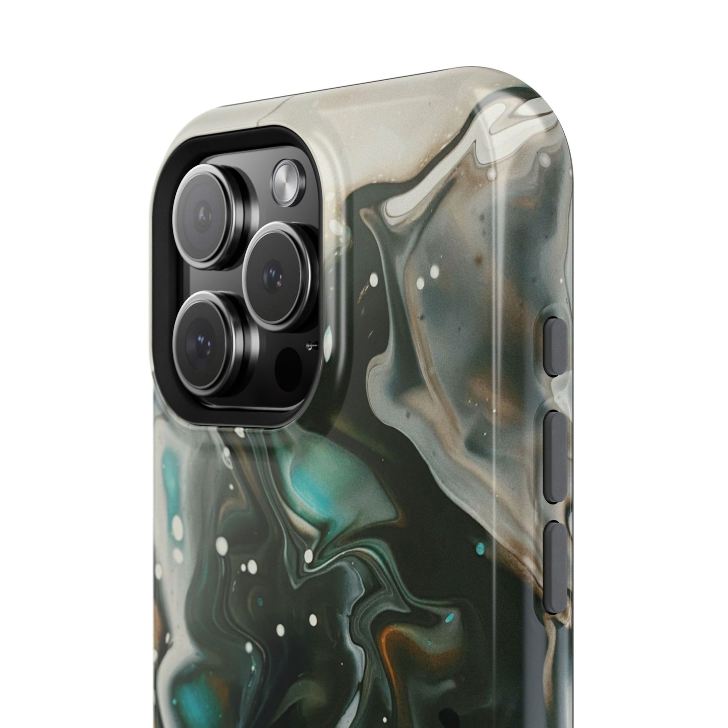 Terra Mist Earthtone Marble Phone Case – MagSafe Compatible for iPhone & Samsung Galaxy