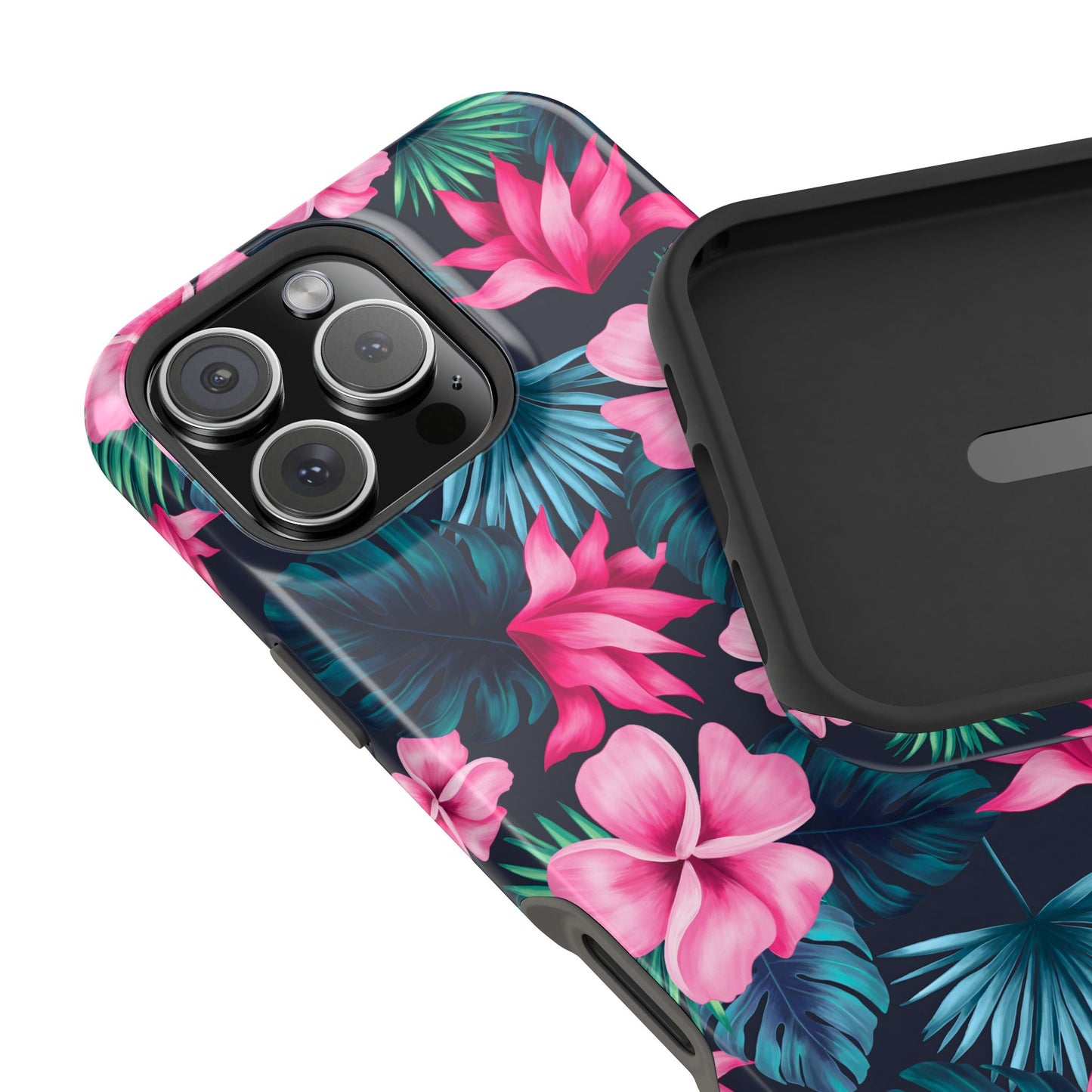 Tropical Paradise Floral Phone Case – MagSafe Compatible for iPhone & Samsung Galaxy