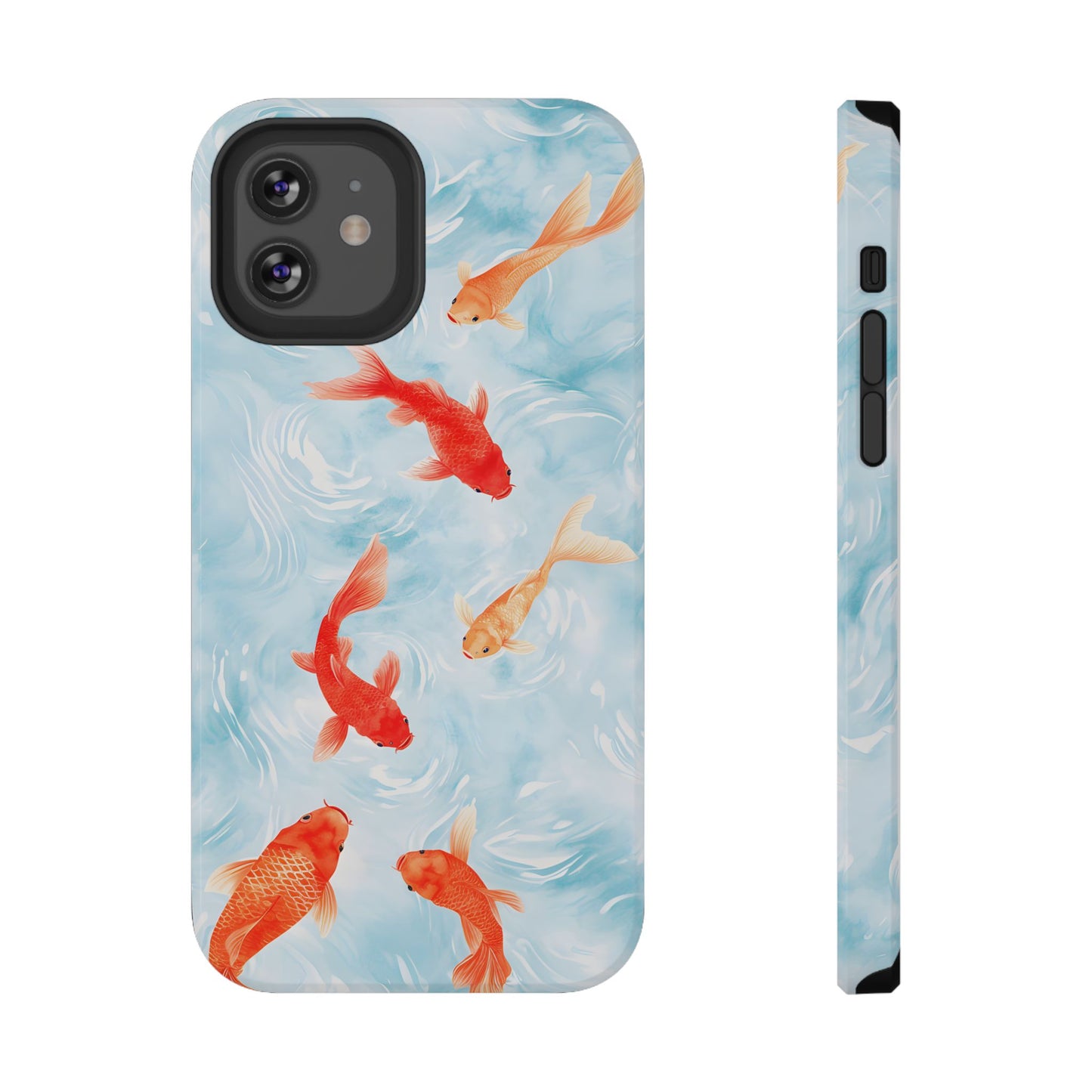 Koi Fish Pond Phone Case – MagSafe Compatible for iPhone & Samsung Galaxy