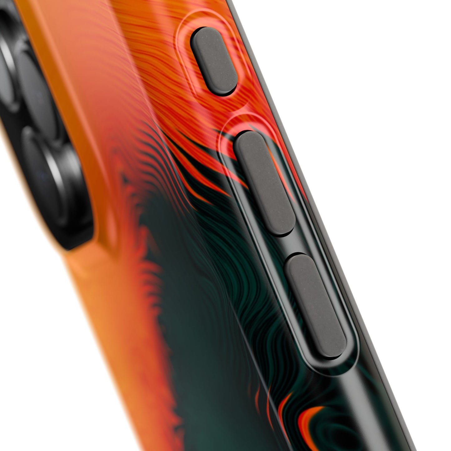 Topographic Heatwave Phone Case – MagSafe Compatible for iPhone & Samsung Galaxy