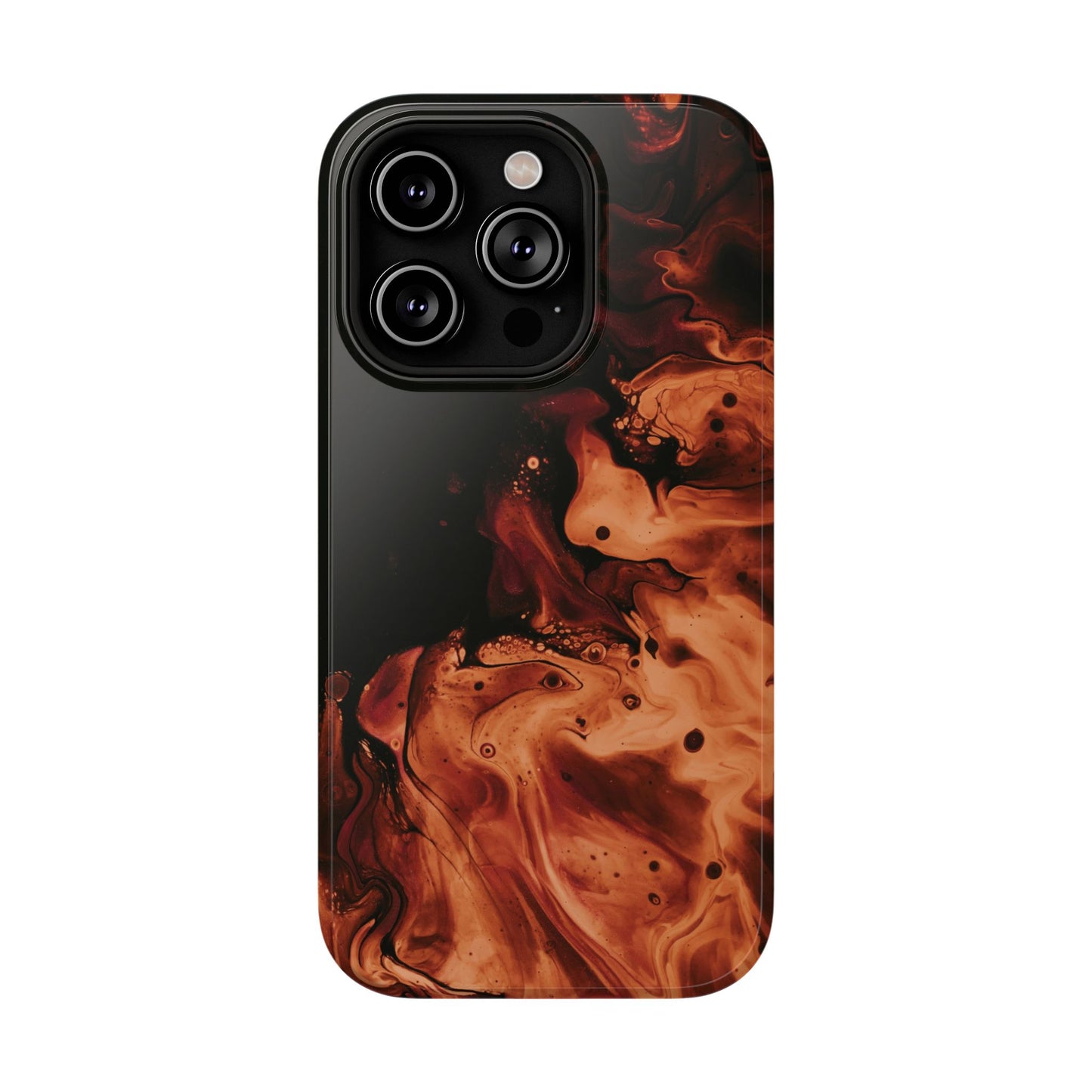 Molten Lava Abstract Art Phone Case – MagSafe Compatible for iPhone & Samsung Galaxy
