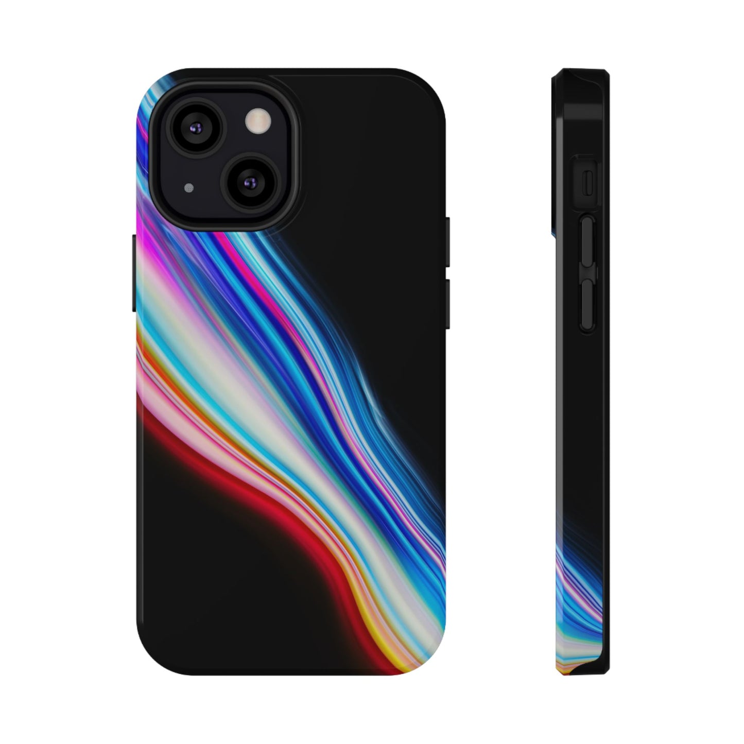 Neon Light Streak Phone Case – MagSafe Compatible for iPhone & Samsung Galaxy