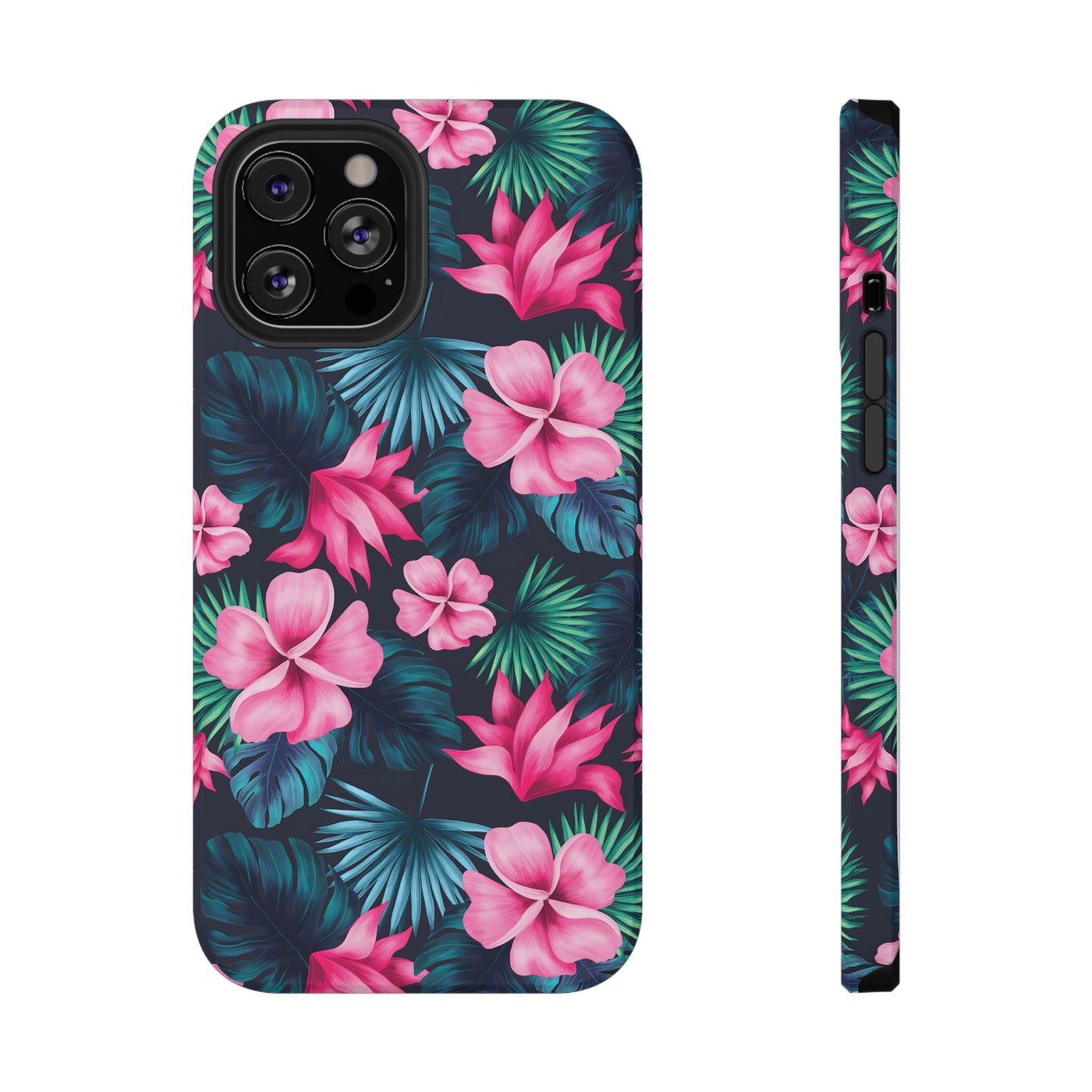 Tropical Paradise Floral Phone Case – MagSafe Compatible for iPhone & Samsung Galaxy