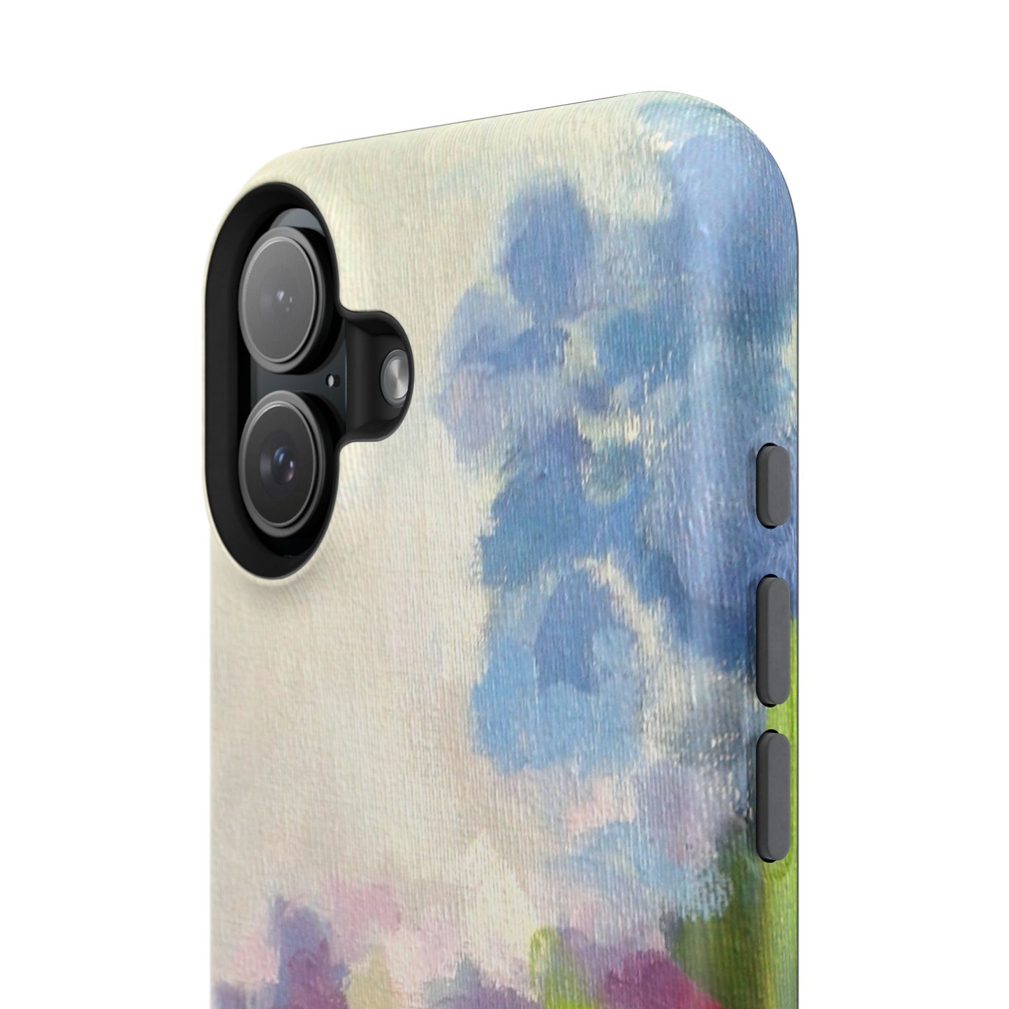 Hydrangea Dream Phone Case – Artistic Floral Design, MagSafe Compatible for iPhone & Samsung Galaxy