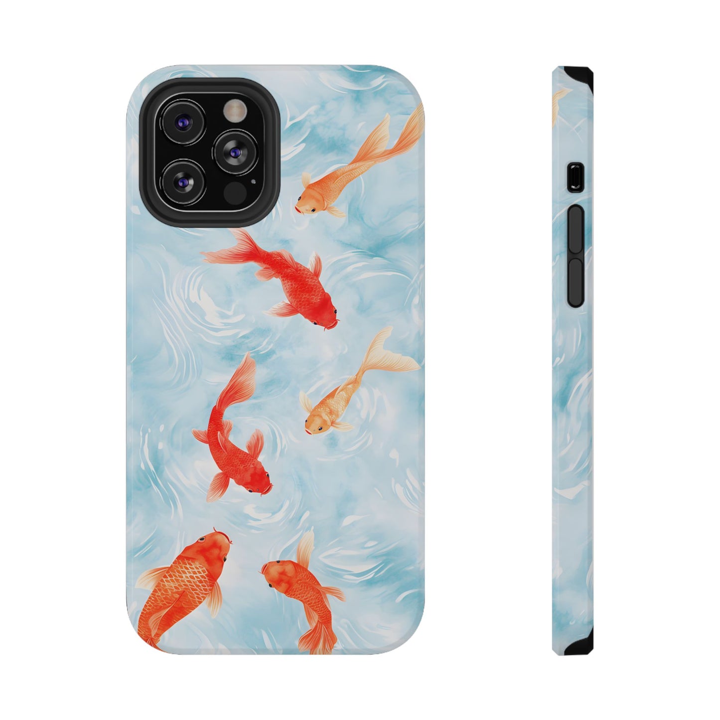 Koi Fish Pond Phone Case – MagSafe Compatible for iPhone & Samsung Galaxy