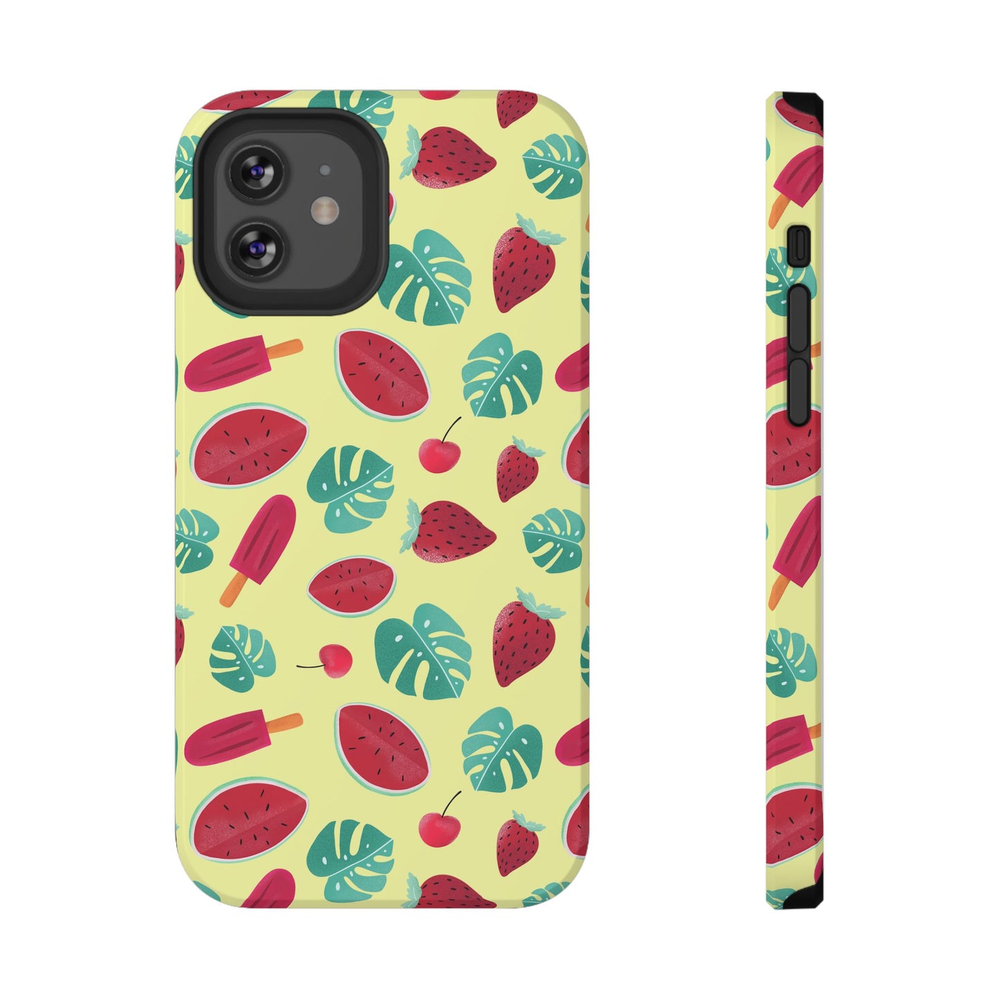 Tropical Summer Fruits Phone Case – MagSafe Compatible for iPhone & Samsung Galaxy