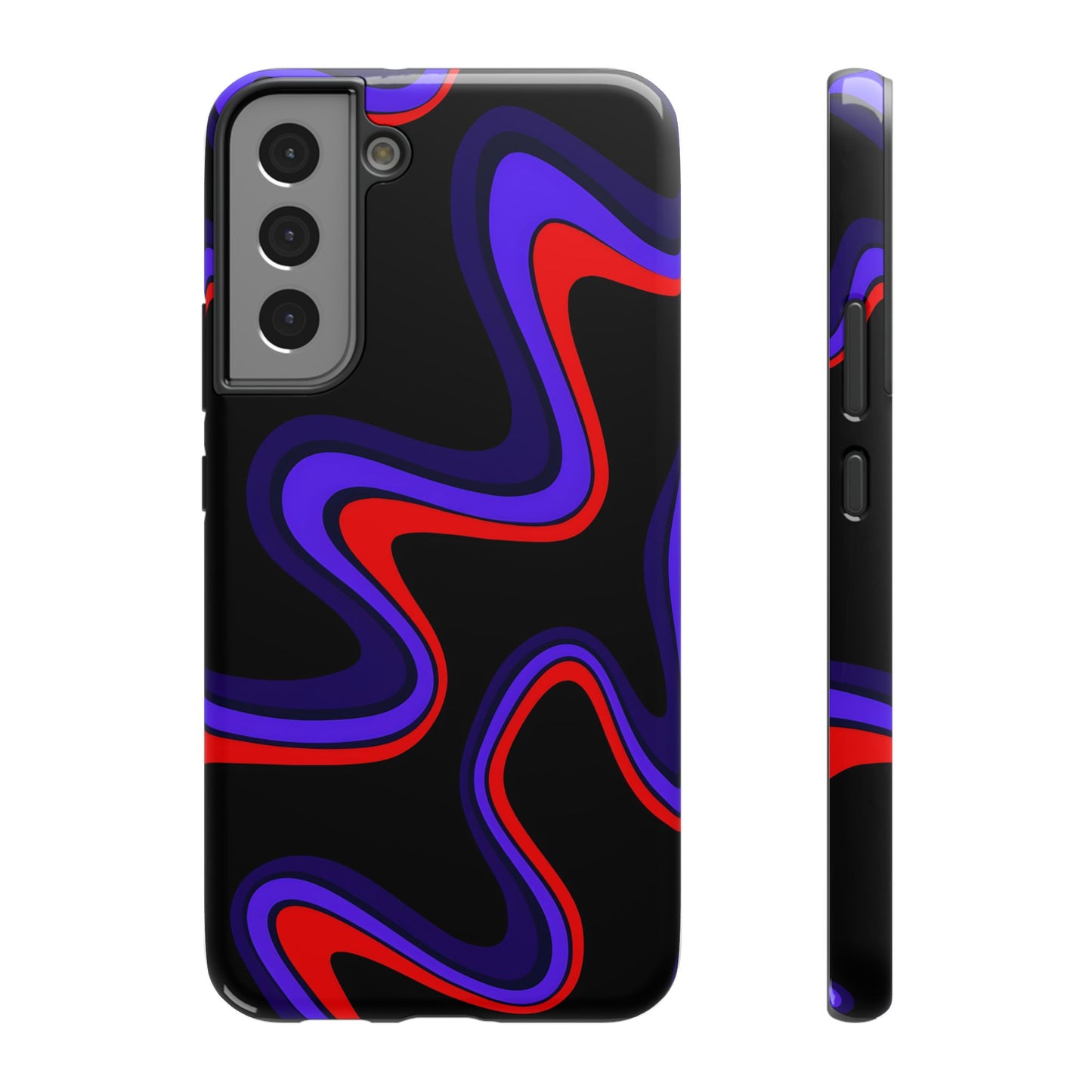 Psychedelic Wave Phone Case – MagSafe Compatible for iPhone & Samsung Galaxy