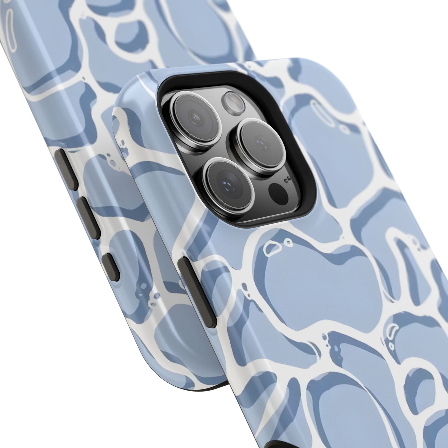 Blue Water Reflection Phone Case – MagSafe Compatible for iPhone & Samsung Galaxy