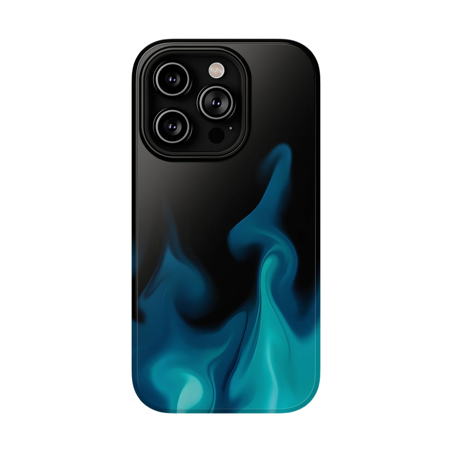 Blue Flame Energy Phone Case – MagSafe Compatible for iPhone & Samsung Galaxy