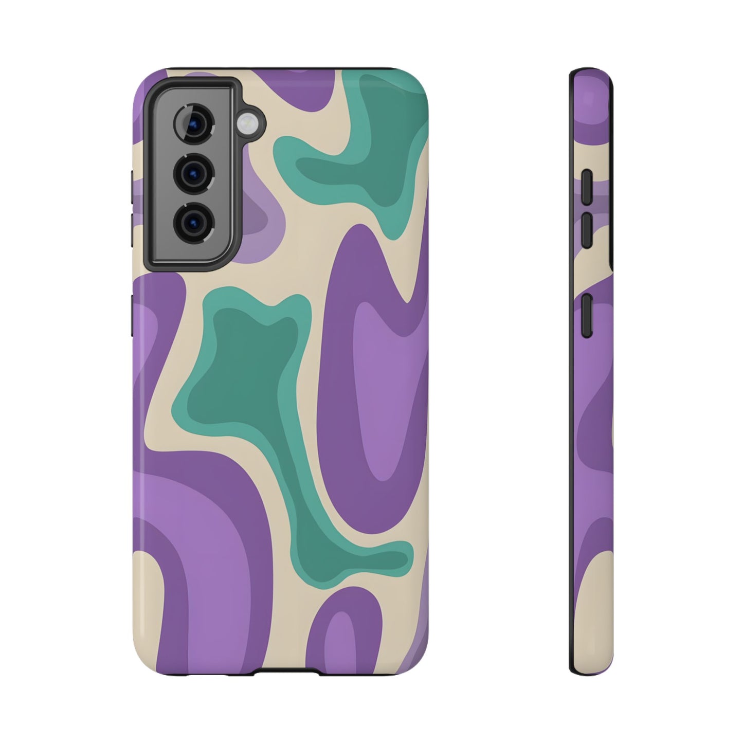 Funky Psychedelic Swirl Phone Case – MagSafe Compatible for iPhone & Samsung Galaxy