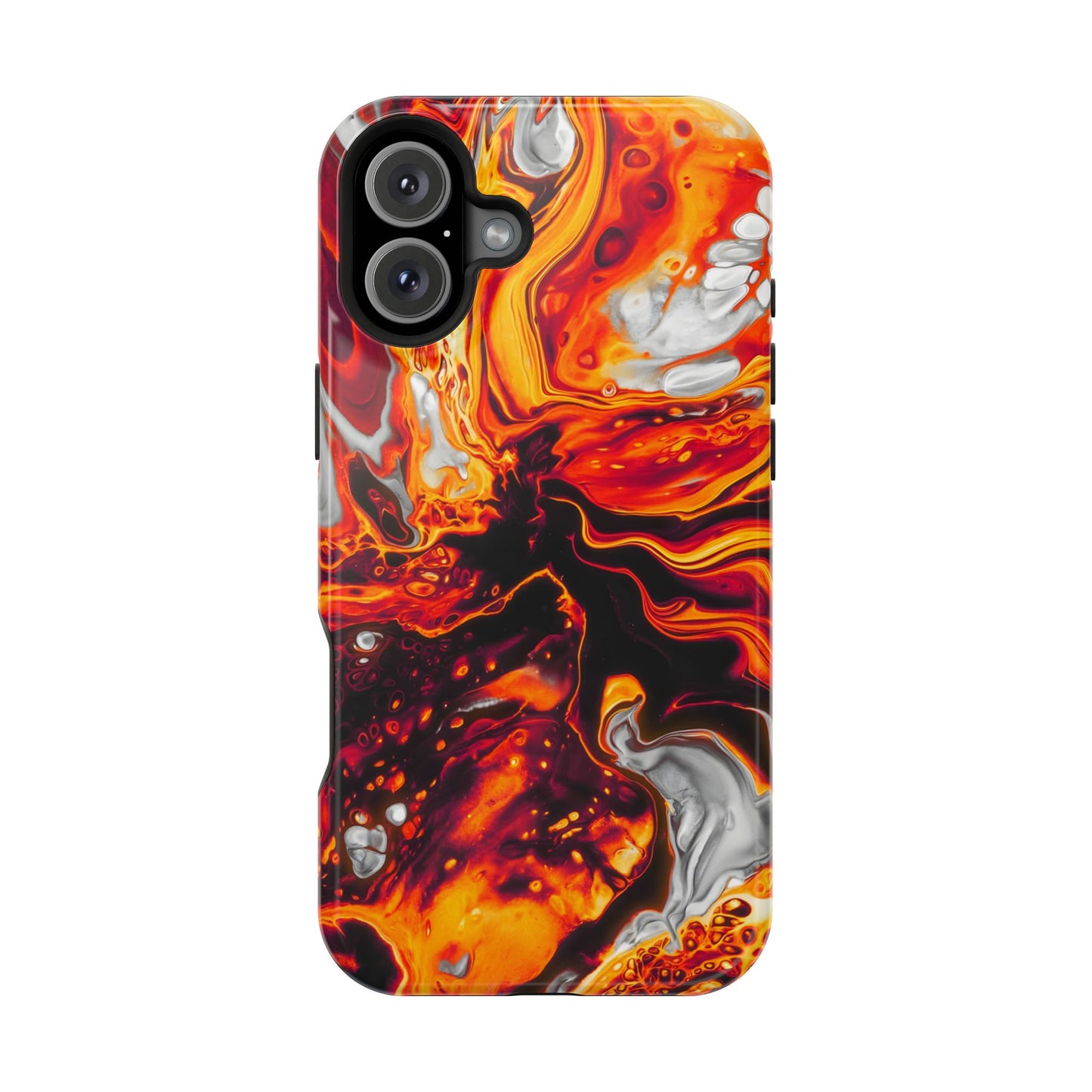 Molten Lava Abstract Phone Case – MagSafe Compatible for iPhone & Samsung Galaxy