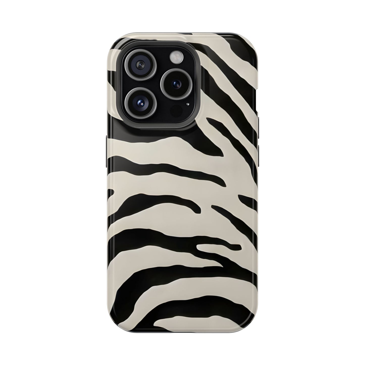 Classic Zebra Stripes Phone Case – MagSafe Compatible for iPhone & Samsung Galaxy