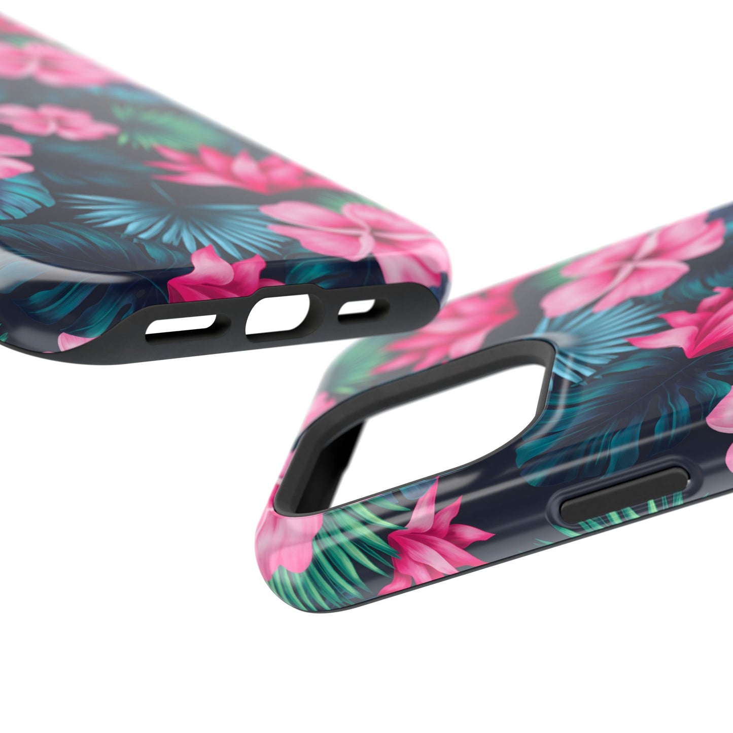 Tropical Paradise Floral Phone Case – MagSafe Compatible for iPhone & Samsung Galaxy